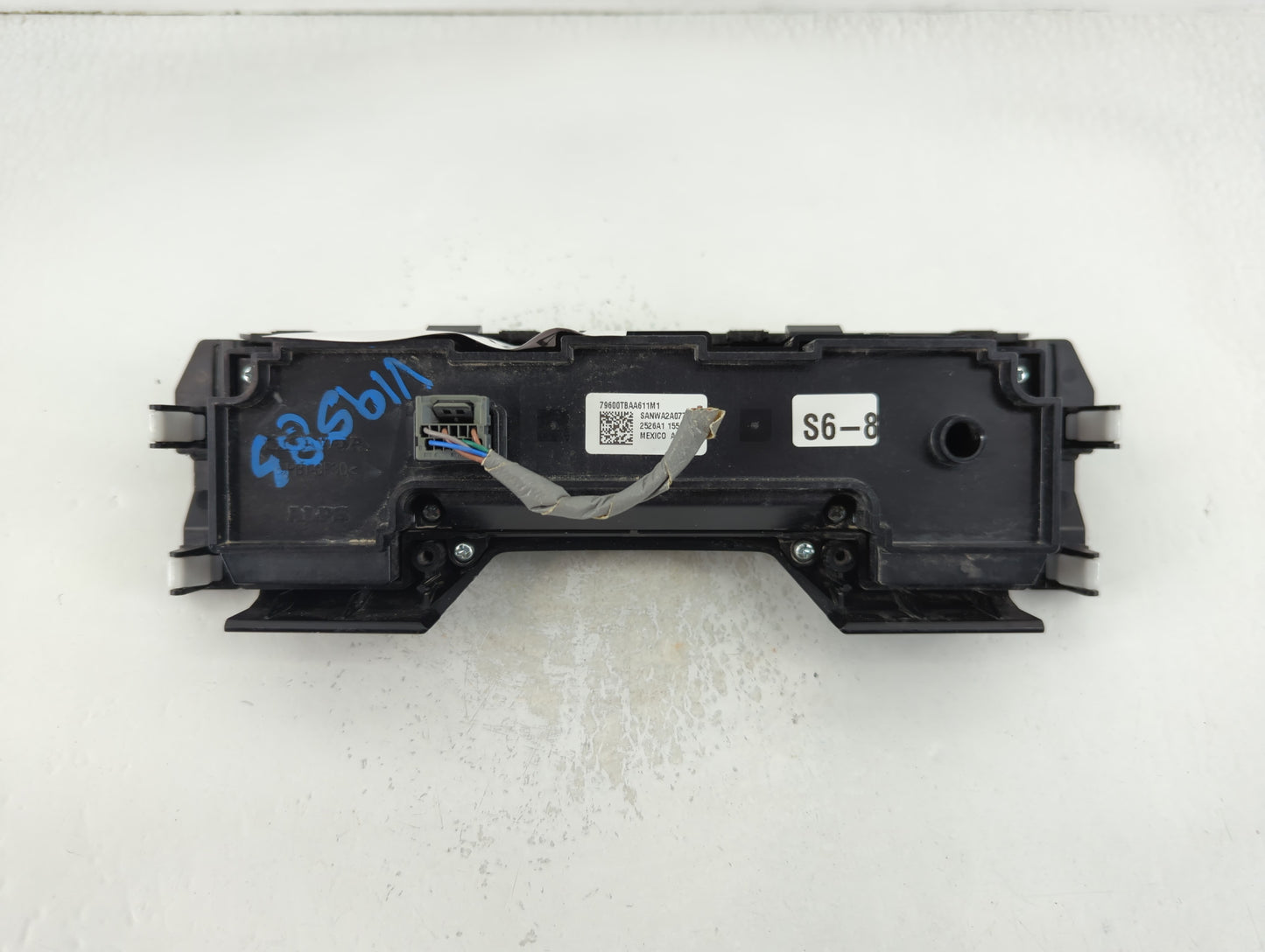 2016-2018 Honda Civic Climate Control Module Temperature AC/Heater Replacement P/N:79600TBAA611M1 Fits Fits 2016 2017 2018 O