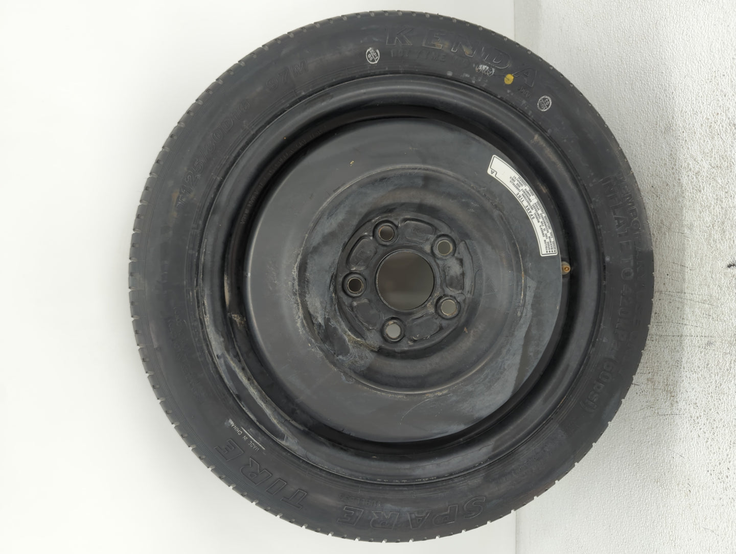2016-2021 Honda Civic Spare Donut Tire Wheel Rim Oem 752193 - Oemusedautoparts1.com