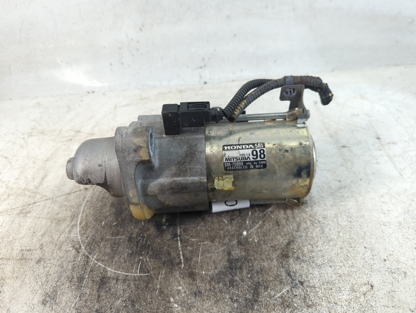 2016-2017 Honda Civic Car Starter Motor Solenoid OEM P/N:SM-75009 Fits Fits 2016 2017 2020 OEM Used Auto Parts - Oemusedauto
