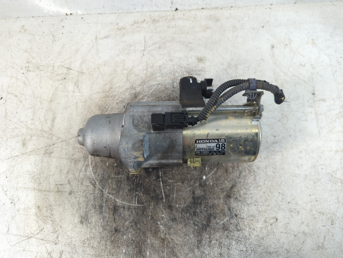 2016-2017 Honda Civic Car Starter Motor Solenoid OEM P/N:SM-75009 Fits Fits 2016 2017 2020 OEM Used Auto Parts - Oemusedauto