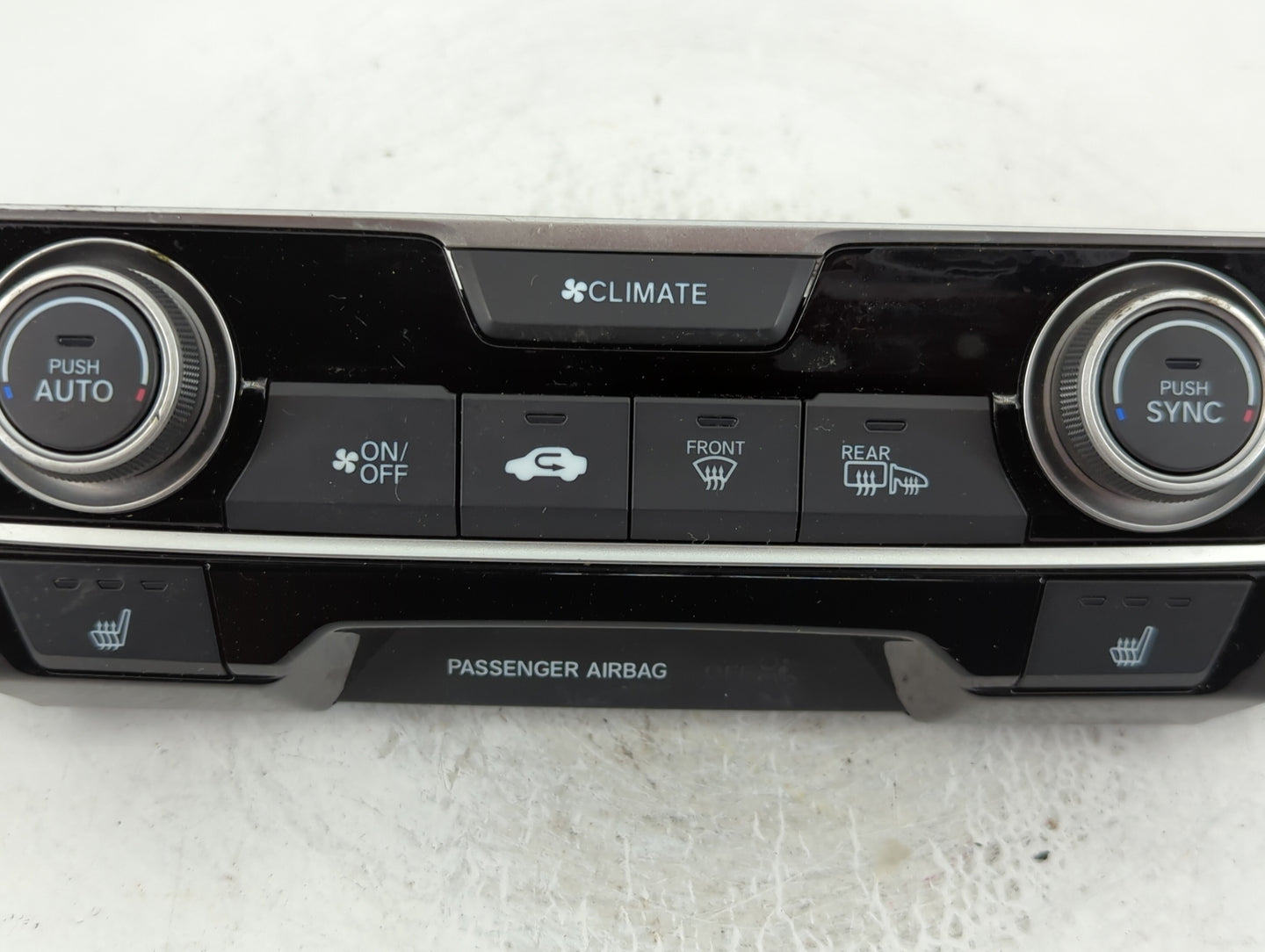2016-2018 Honda Civic Climate Control Module Temperature AC/Heater Replacement P/N:1096A1 124610 Fits Fits 2016 2017 2018 OE