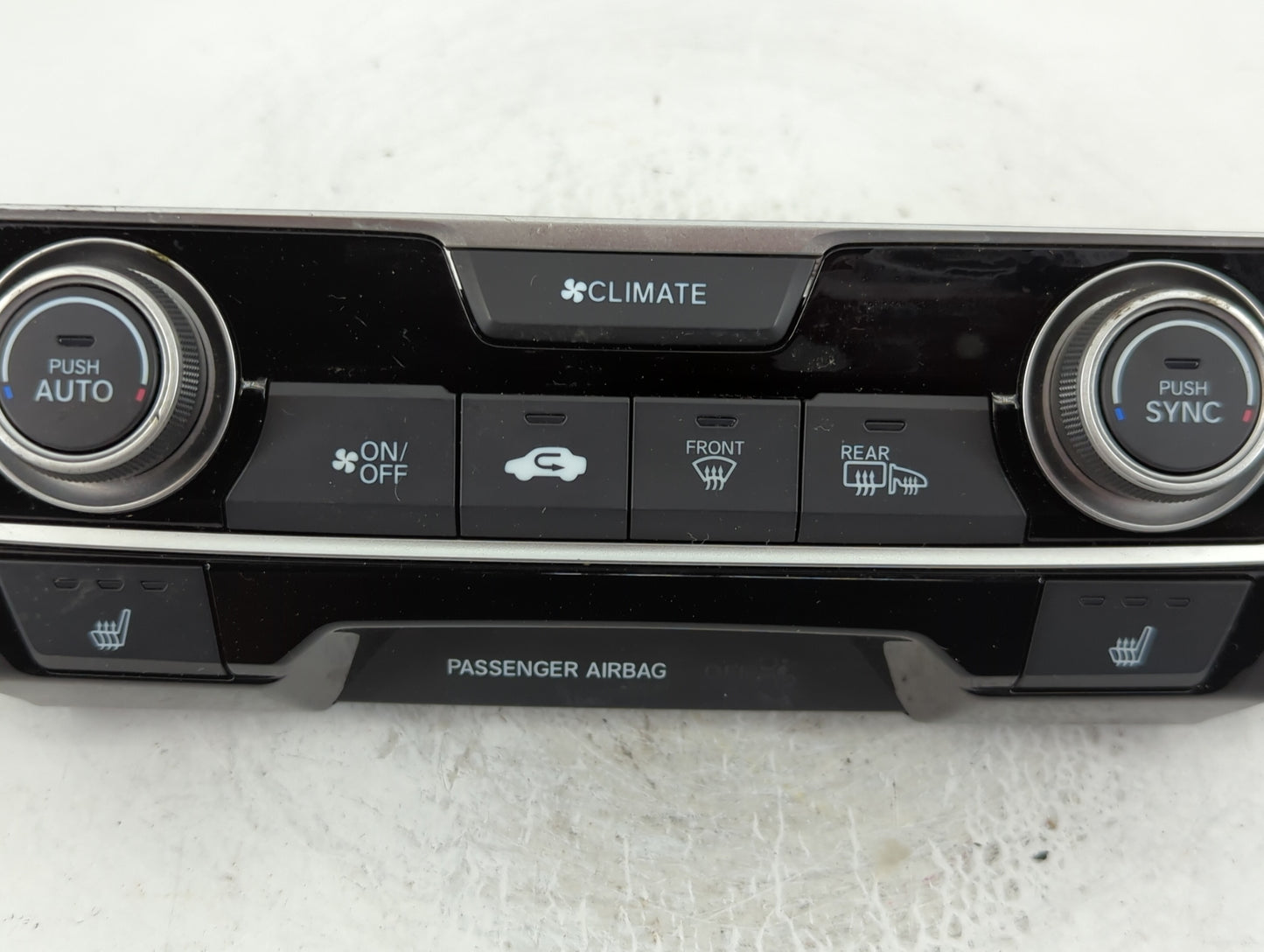 2016-2018 Honda Civic Climate Control Module Temperature AC/Heater Replacement P/N:1096A1 124610 Fits Fits 2016 2017 2018 OE