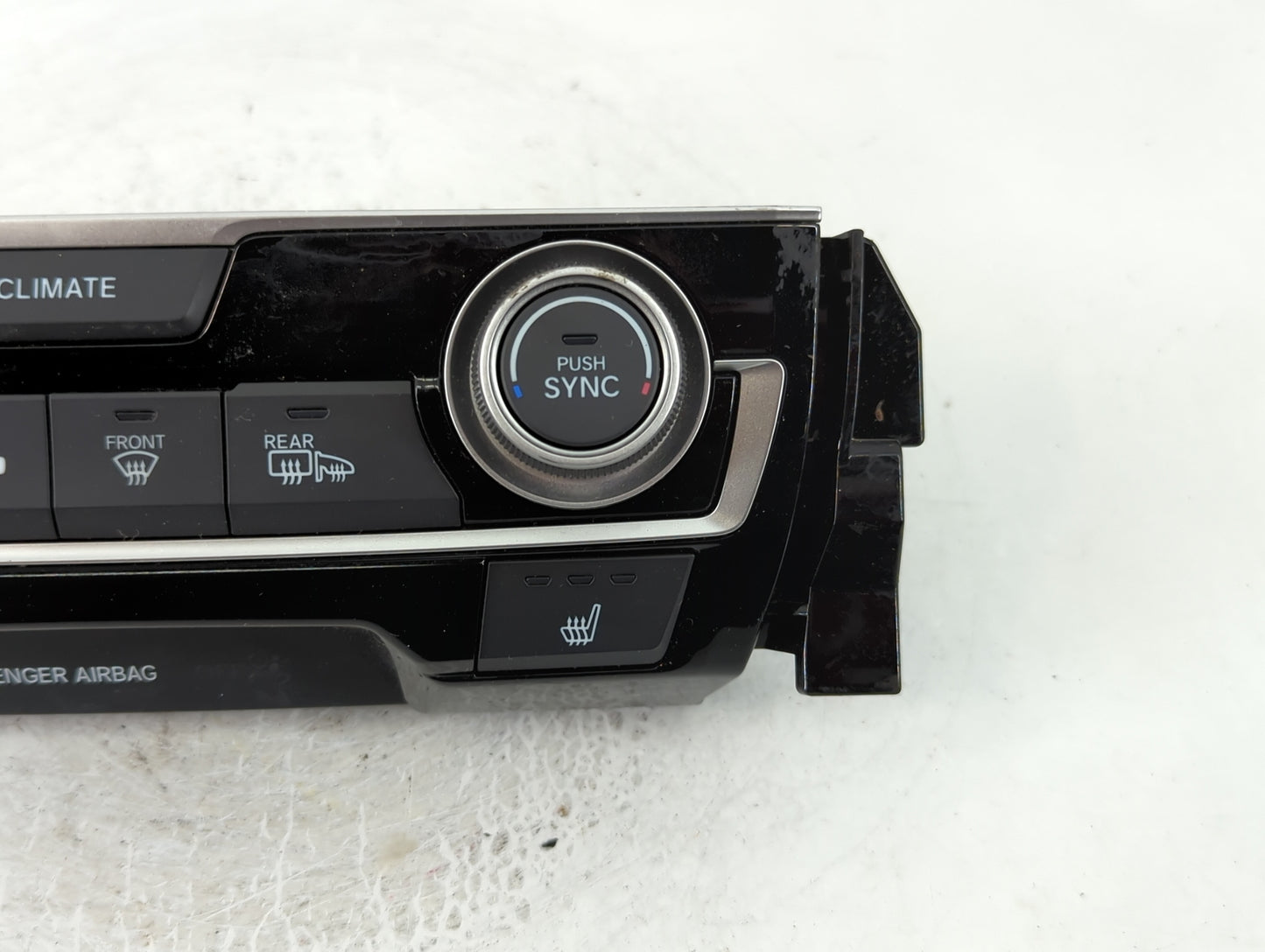 2016-2018 Honda Civic Climate Control Module Temperature AC/Heater Replacement P/N:1096A1 124610 Fits Fits 2016 2017 2018 OE