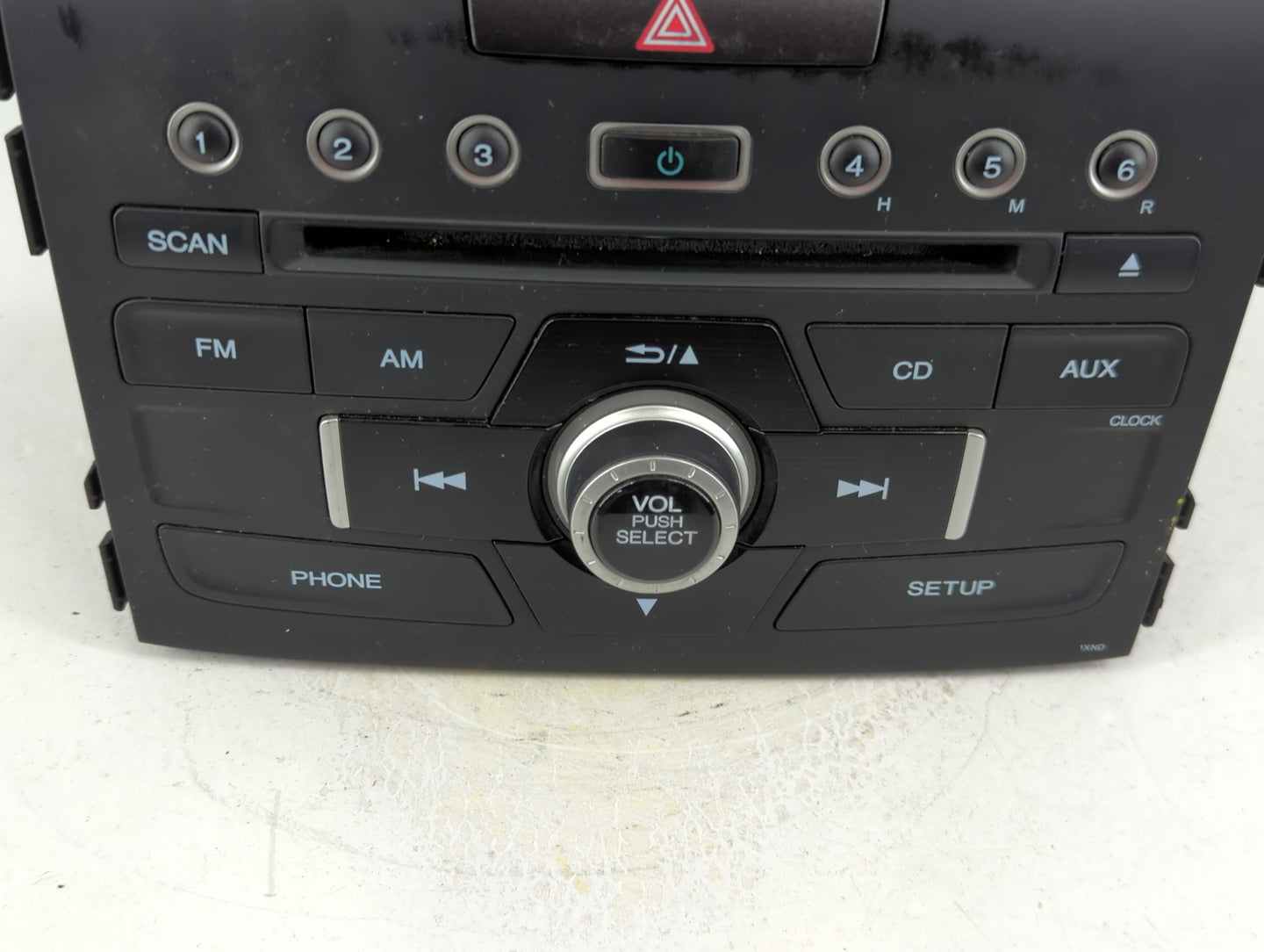 2015-2016 Honda Cr-V Radio AM FM Cd Player Receiver Replacement P/N:39100-T0A-A911-M1 Fits Fits 2015 2016 OEM Used Auto Part