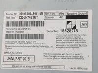 2015-2016 Honda Cr-V Radio AM FM Cd Player Receiver Replacement P/N:39100-T0A-A911-M1 Fits Fits 2015 2016 OEM Used Auto Part