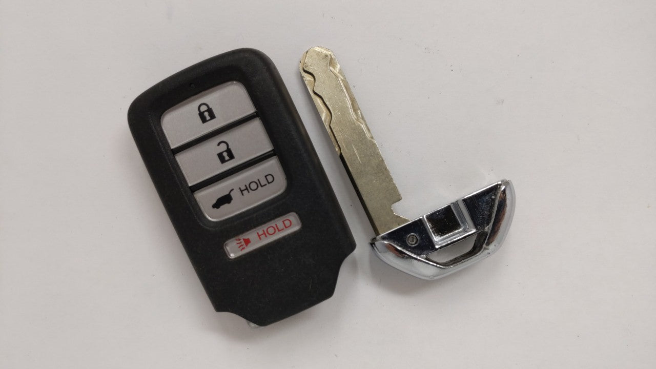 Honda Keyless Entry Remote Fob Acj932hk1210a Driver2 4 Buttons - Oemusedautoparts1.com