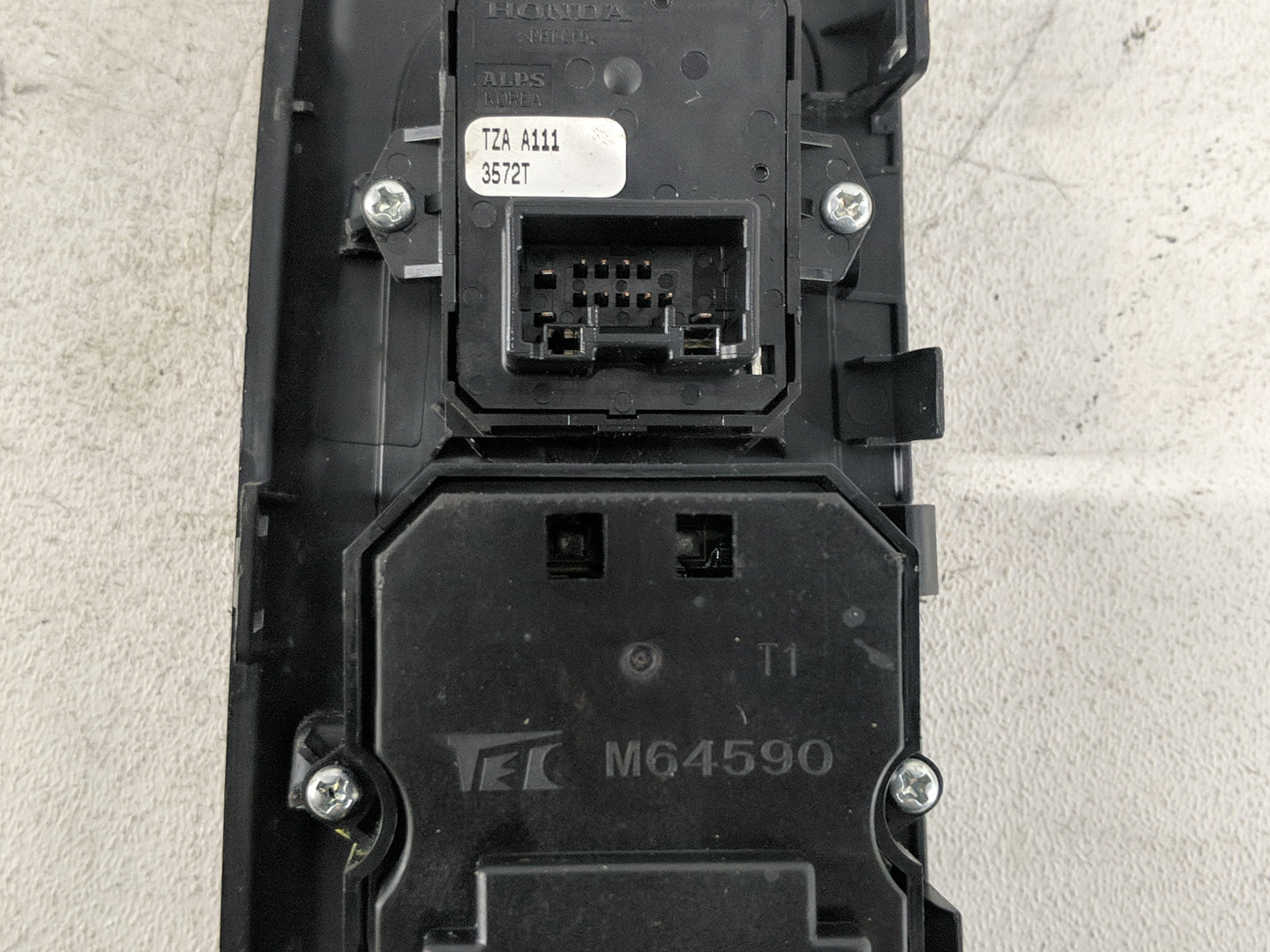 2014-2016 Honda Cr-V Master Power Window Switch Replacement Driver Side Left P/N:TZA A111 Fits Fits 2014 2015 2016 OEM Used 