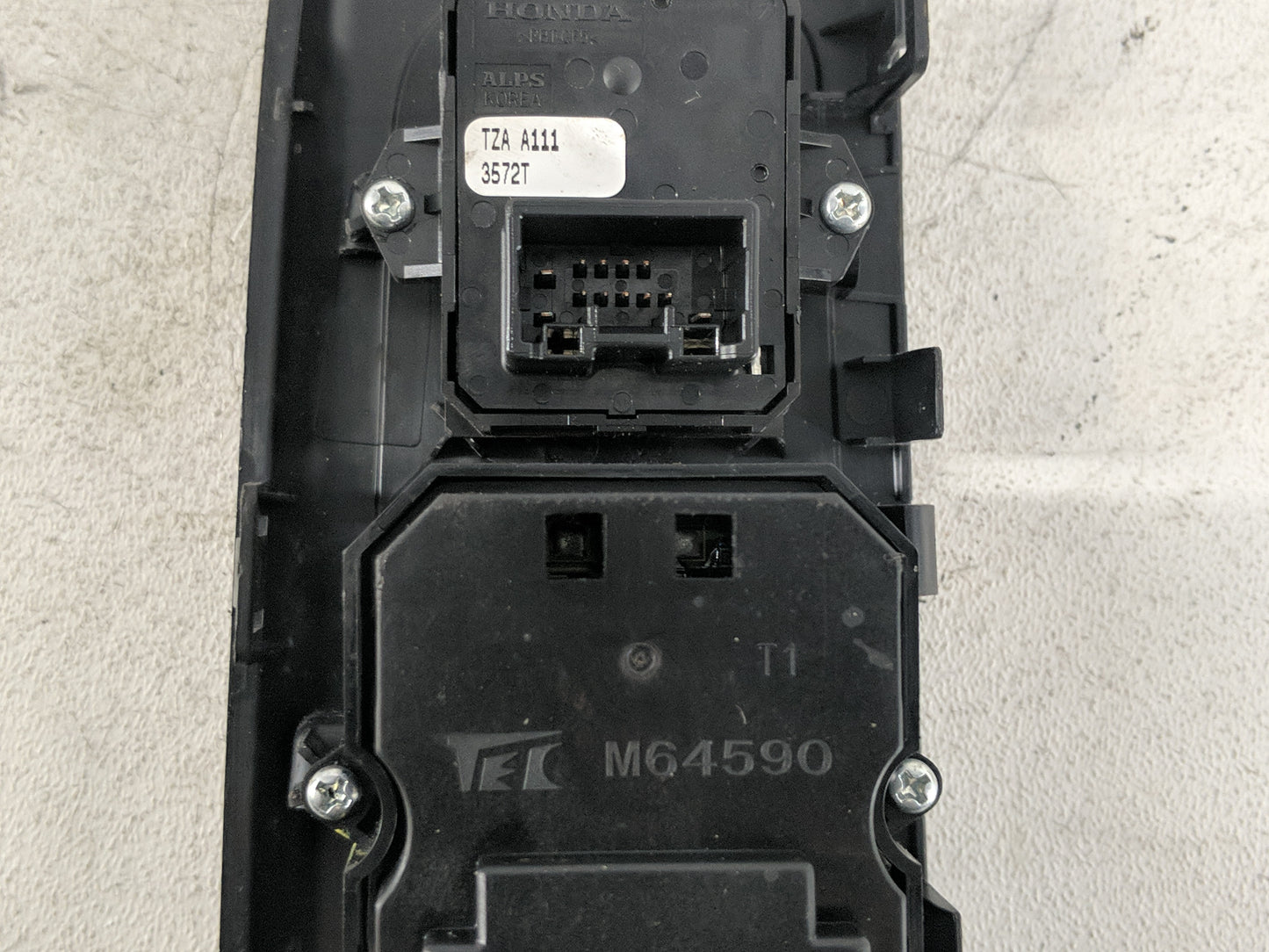 2014-2016 Honda Cr-V Master Power Window Switch Replacement Driver Side Left P/N:TZA A111 Fits Fits 2014 2015 2016 OEM Used 