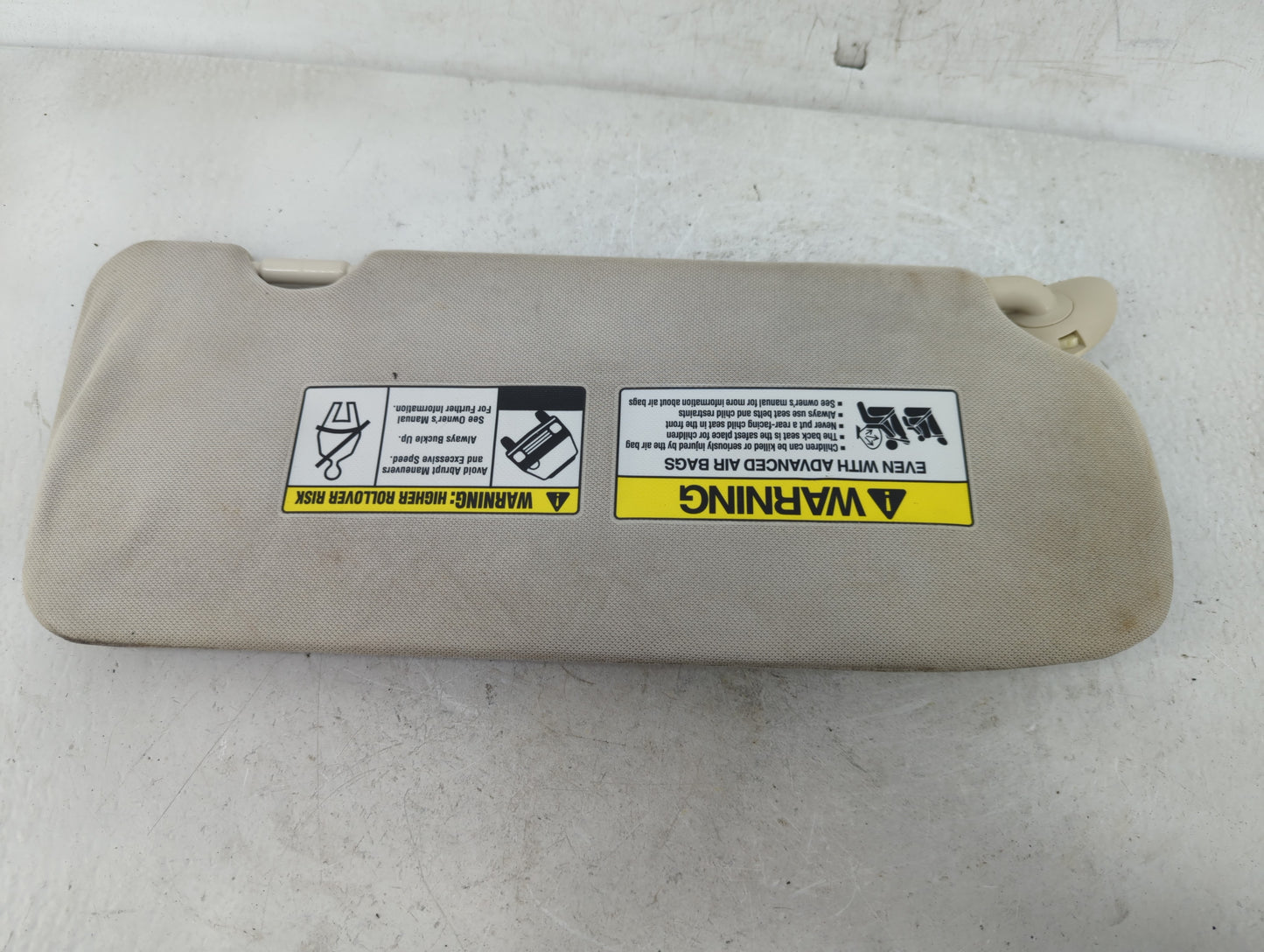 2015-2016 Honda Cr-V Sun Visor Shade Replacement Driver Left Mirror Fits Fits 2015 2016 OEM Used Auto Parts - Oemusedautopar