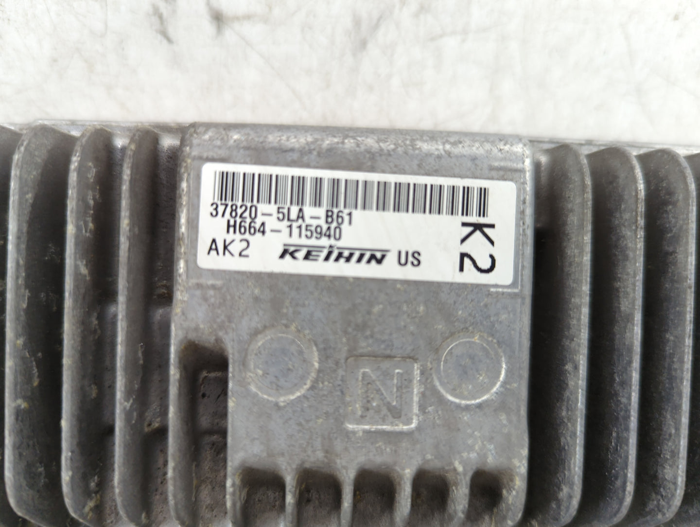 2016 Honda Cr-V PCM Engine Control Computer ECU ECM PCU OEM P/N:37820-5LA-B61 Fits OEM Used Auto Parts - Oemusedautoparts1.c