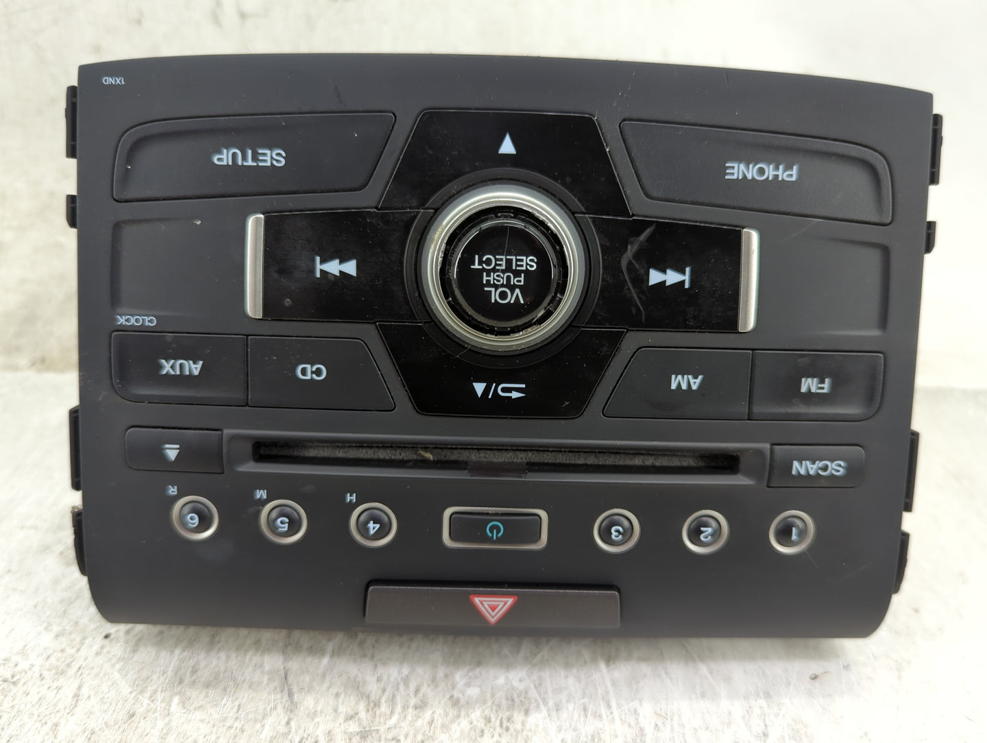 2015-2016 Honda Cr-V Radio AM FM Cd Player Receiver Replacement P/N:39100-T0A-A911-M1 CQ-JH74E1UT Fits Fits 2015 2016 OEM Us