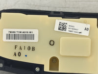 2015-2016 Honda Cr-V Climate Control Module Temperature AC/Heater Replacement Fits Fits 2015 2016 OEM Used Auto Parts - Oemu