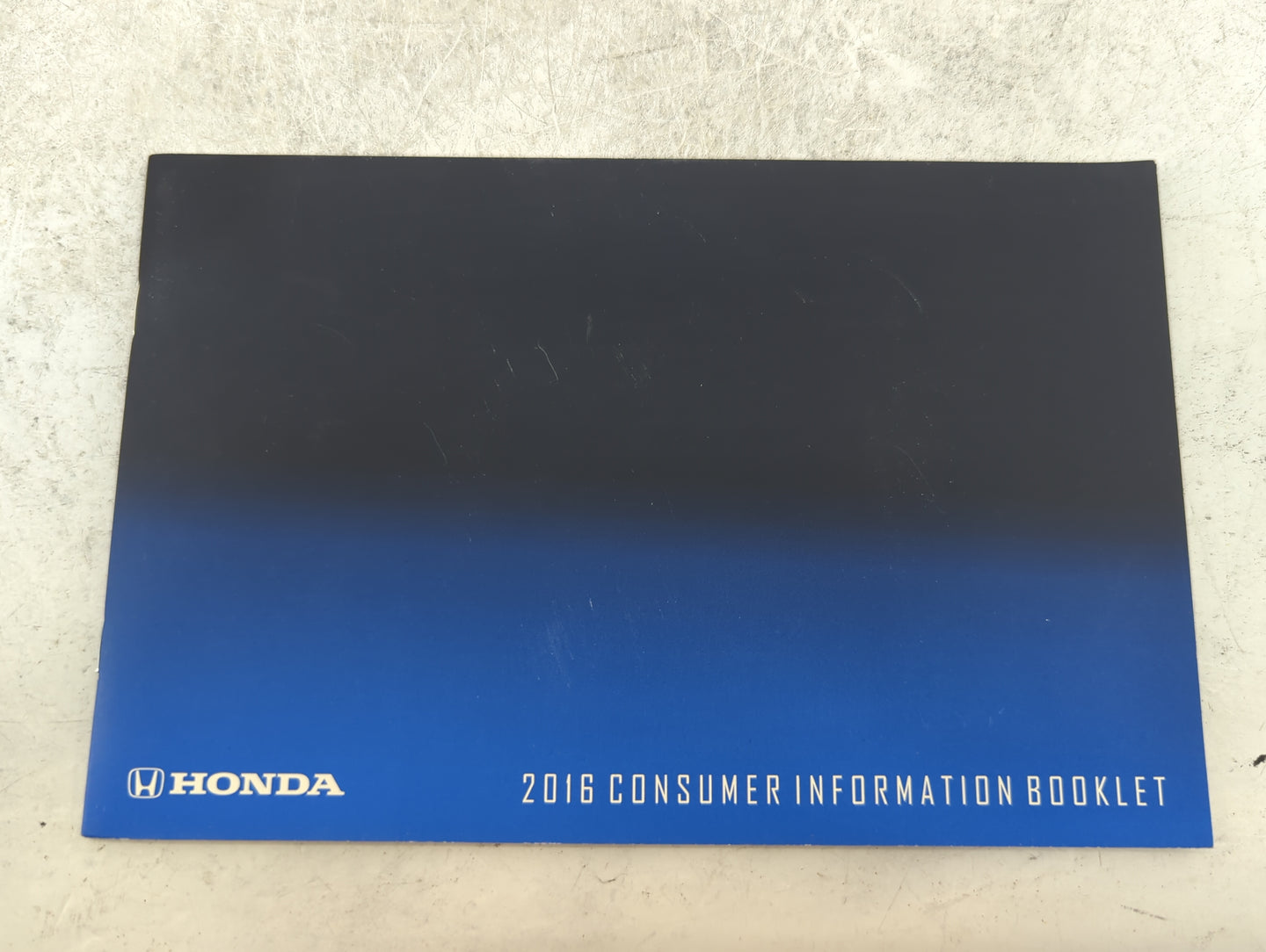2016 Honda Cr-V Owners Manual Book Guide P/N:A0G02231 31T0AG10, 00X31-T0A-G100, 00X31-T0A-E110 OEM Used Auto Parts - Oemused