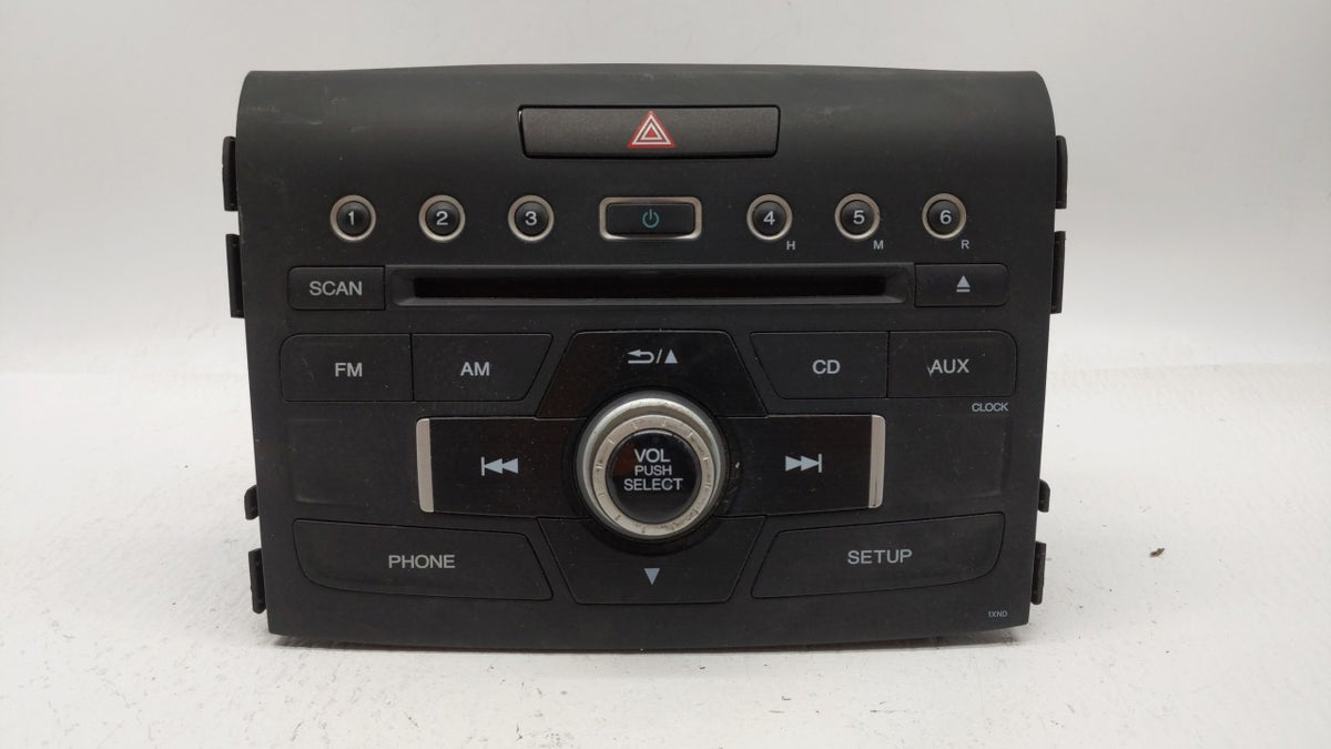 2015-2016 Honda Cr-v Am Fm Cd Player Radio Receiver 228243 - Oemusedautoparts1.com