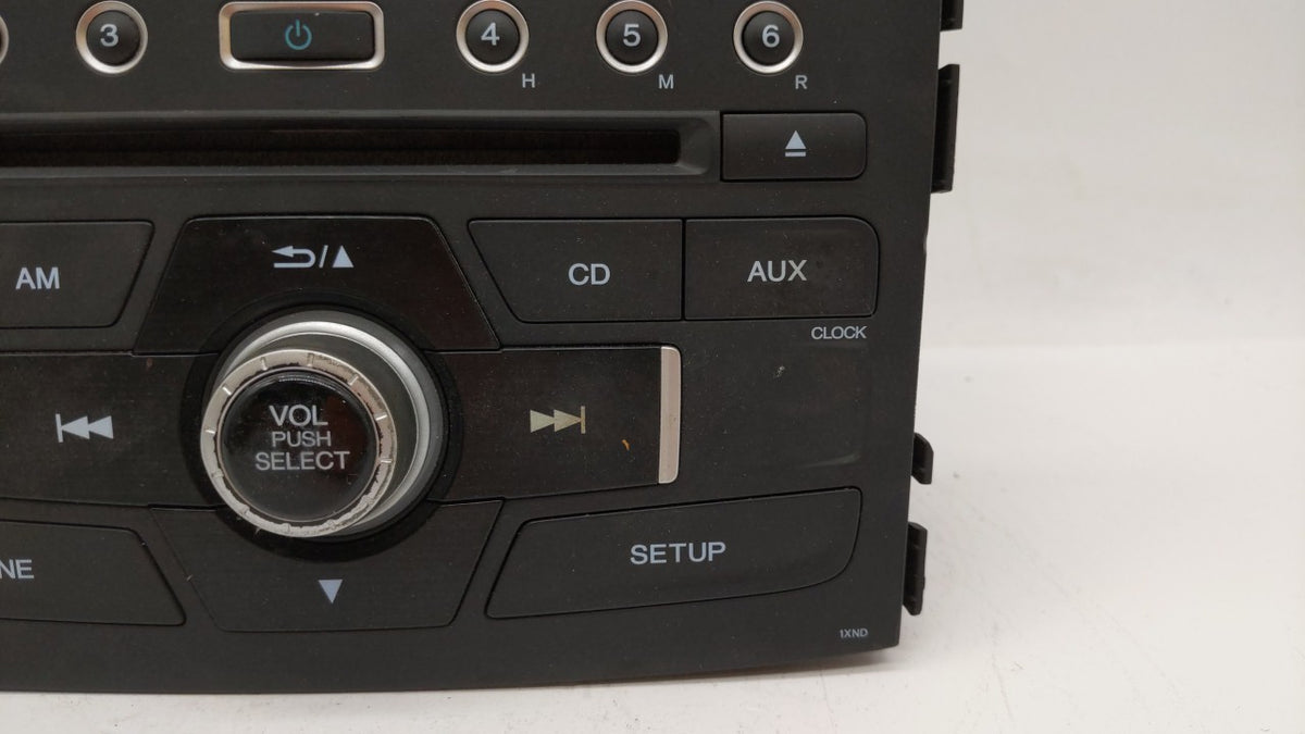 2015-2016 Honda Cr-v Am Fm Cd Player Radio Receiver 255045 - Oemusedautoparts1.com