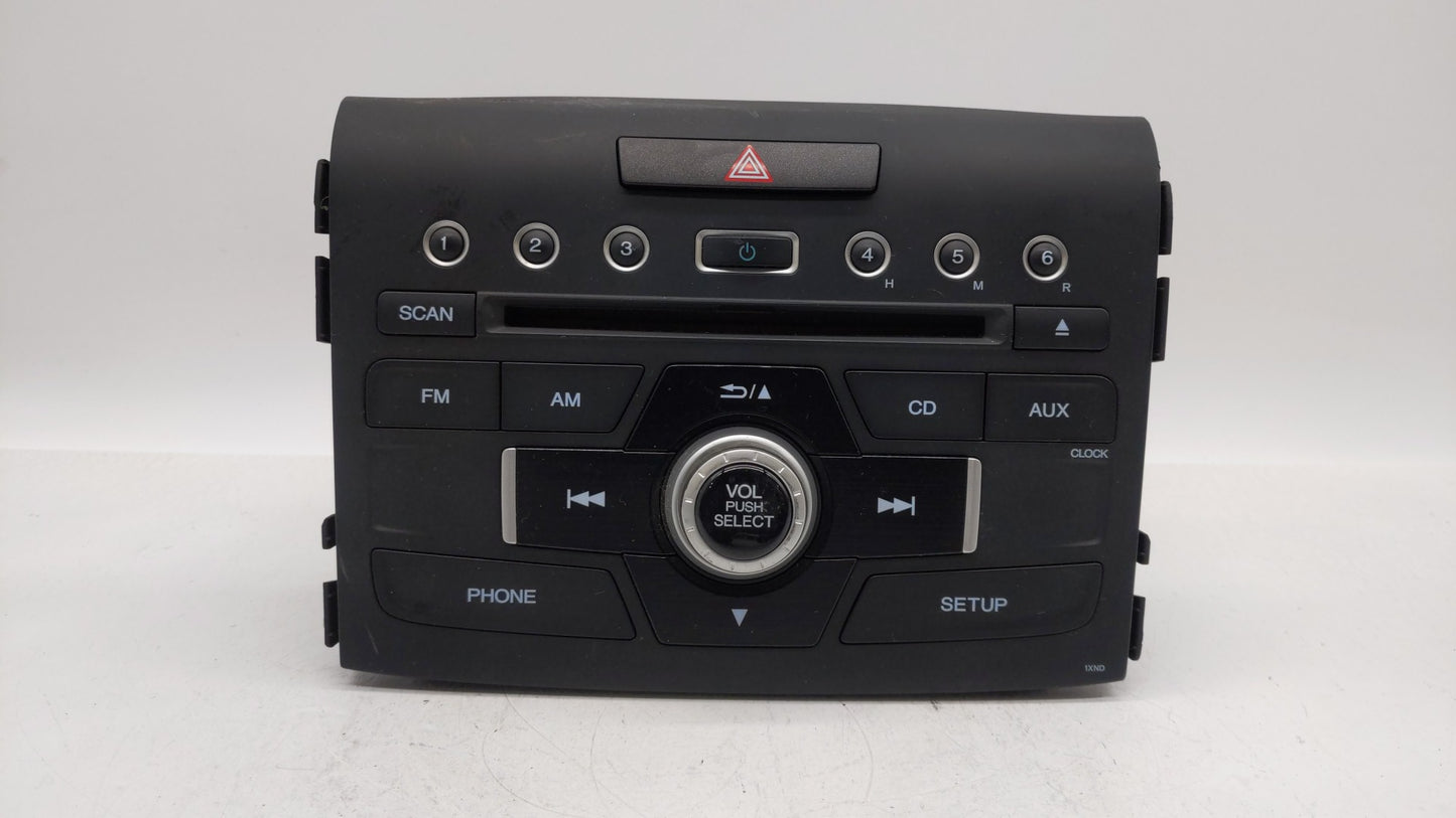 2015-2016 Honda Cr-V Radio AM FM Cd Player Receiver Replacement P/N:39100-T0A-A911-M1 Fits Fits 2015 2016 OEM Used Auto Part
