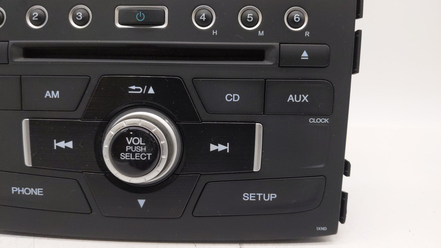 2015-2016 Honda Cr-V Radio AM FM Cd Player Receiver Replacement P/N:39100-T0A-A911-M1 Fits Fits 2015 2016 OEM Used Auto Part