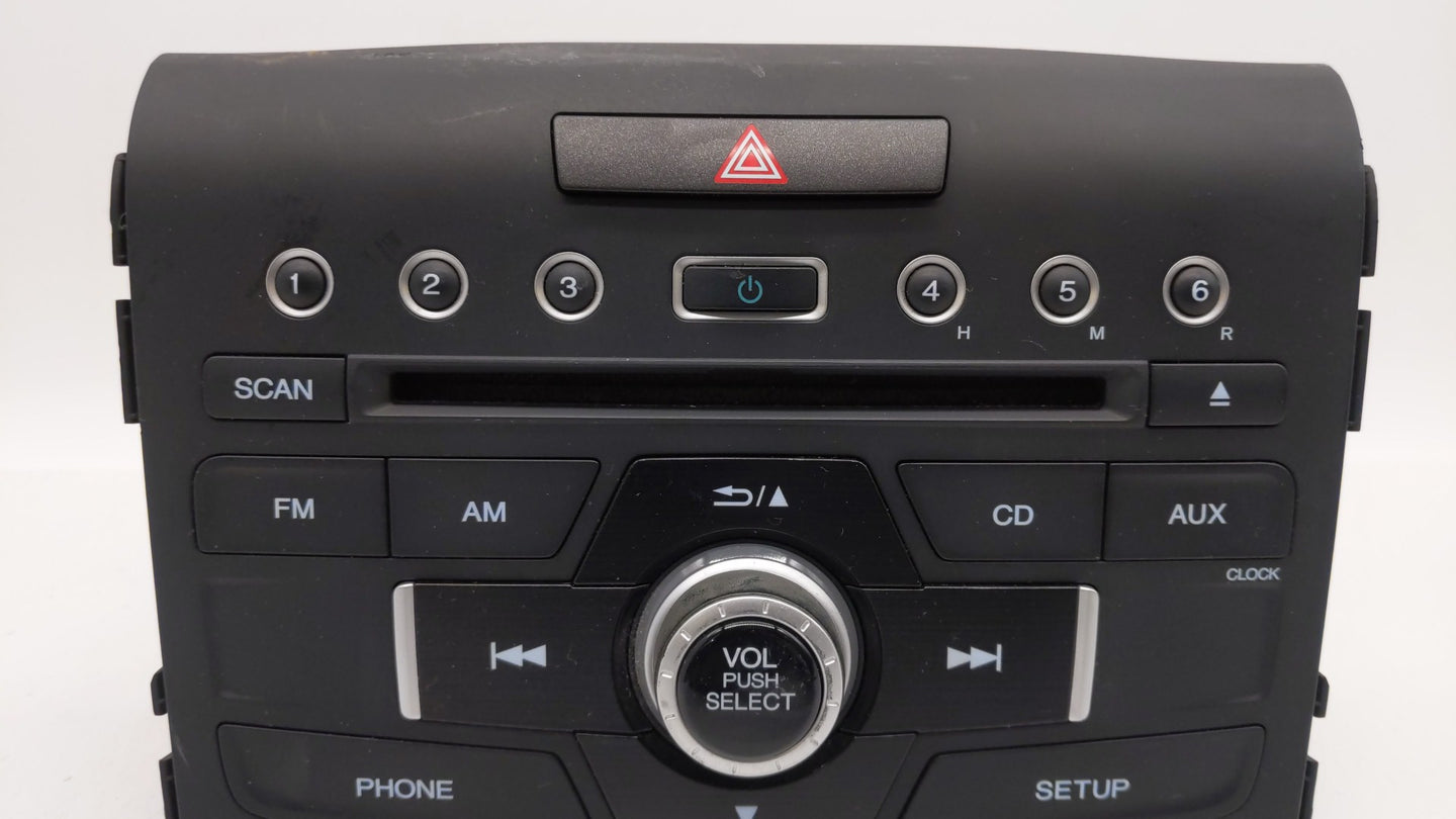 2015-2016 Honda Cr-V Radio AM FM Cd Player Receiver Replacement P/N:39100-T0A-A911-M1 Fits Fits 2015 2016 OEM Used Auto Part