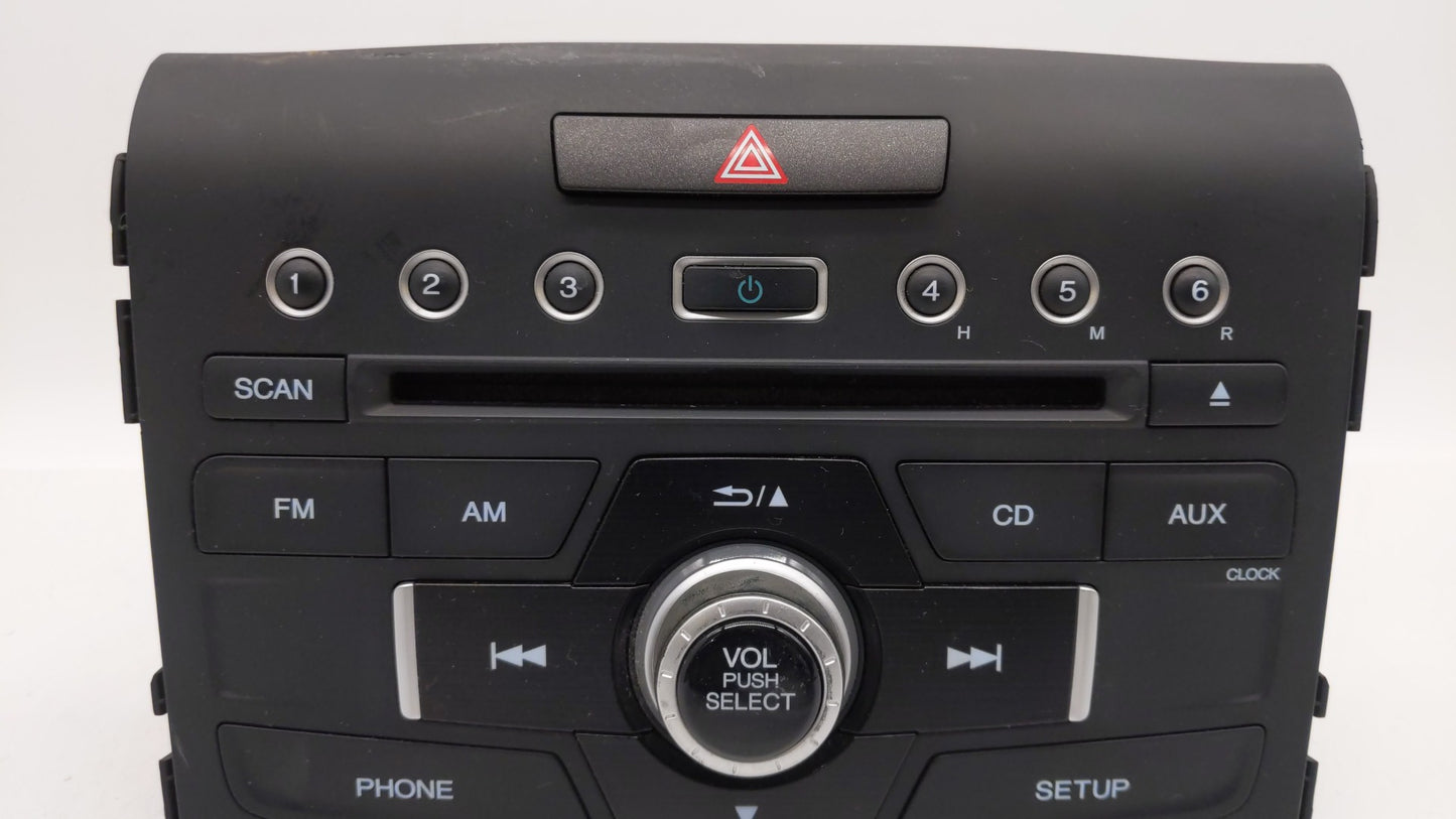2015-2016 Honda Cr-V Radio AM FM Cd Player Receiver Replacement P/N:39100-T0A-A911-M1 Fits Fits 2015 2016 OEM Used Auto Part