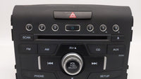 2015-2016 Honda Cr-V Radio AM FM Cd Player Receiver Replacement P/N:39100-T0A-A911-M1 Fits Fits 2015 2016 OEM Used Auto Part