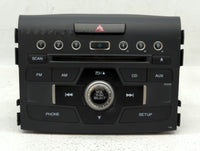 2016 Honda Cr-V Radio AM FM Cd Player Receiver Replacement P/N:39100-T0A-A711-M1 Fits OEM Used Auto Parts - Oemusedautoparts