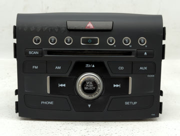 2016 Honda Cr-V Radio AM FM Cd Player Receiver Replacement P/N:39100-T0A-A711-M1 Fits OEM Used Auto Parts - Oemusedautoparts