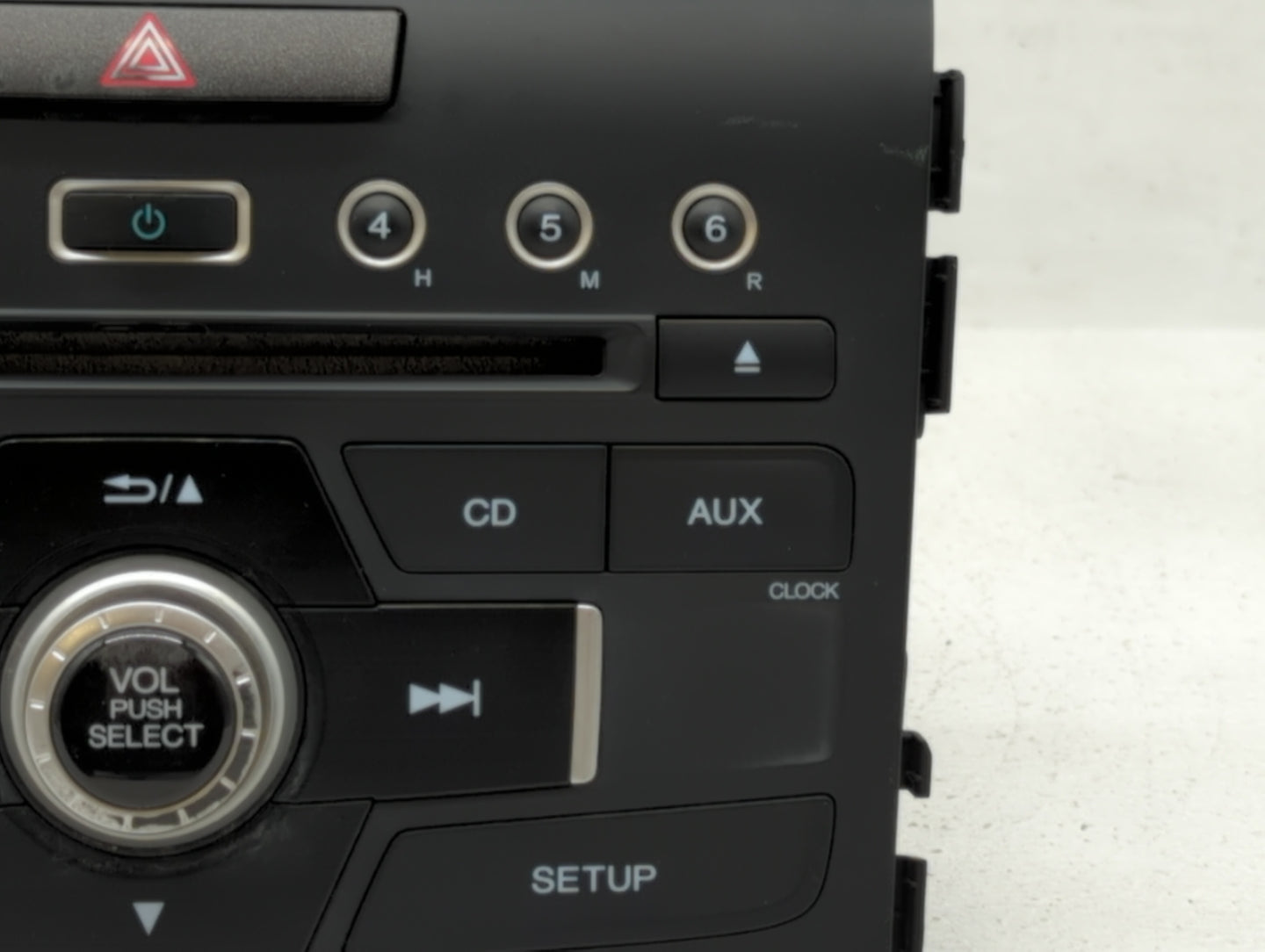 2016 Honda Cr-V Radio AM FM Cd Player Receiver Replacement P/N:39100-T0A-A711-M1 Fits OEM Used Auto Parts - Oemusedautoparts