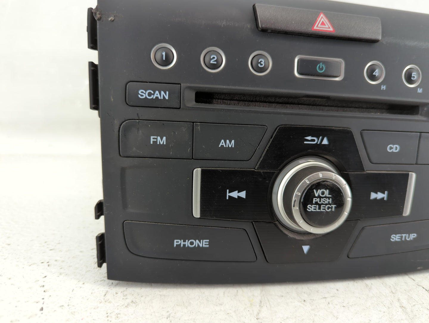 2015-2016 Honda Cr-V Radio AM FM Cd Player Receiver Replacement P/N:39100-T0A-A911-M1 Fits Fits 2015 2016 OEM Used Auto Part