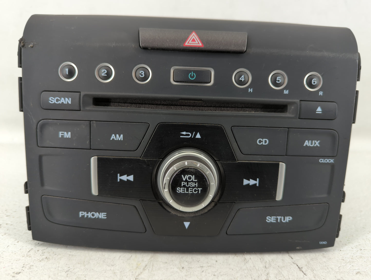 2015-2016 Honda Cr-V Radio AM FM Cd Player Receiver Replacement P/N:39100-T0A-A911-M1 Fits Fits 2015 2016 OEM Used Auto Part