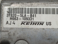 2016 Honda Cr-V PCM Engine Control Computer ECU ECM PCU OEM P/N:H663-109331 37820-5LA-B41 Fits OEM Used Auto Parts - Oemused