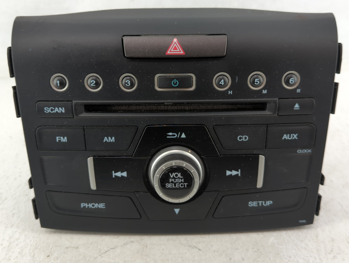 2016 Honda Cr-V Radio AM FM Cd Player Receiver Replacement P/N:39100-T0A-A711-M1 OEM Used Auto Parts - Oemusedautoparts1.com