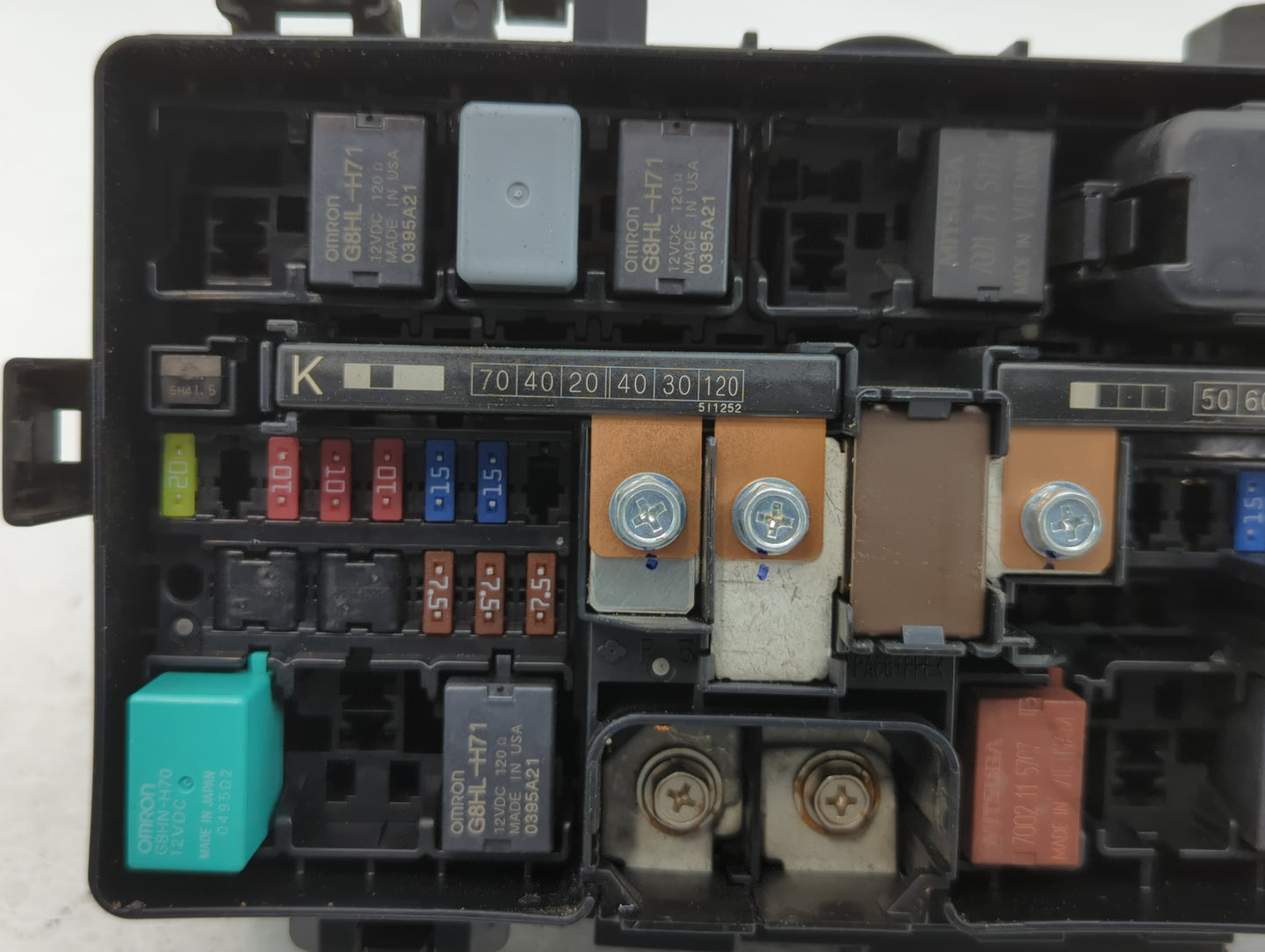 2015-2016 Honda Cr-V Fusebox Fuse Box Panel Relay Module P/N:PP-TD20 347520151024 Fits Fits 2015 2016 OEM Used Auto Parts - 