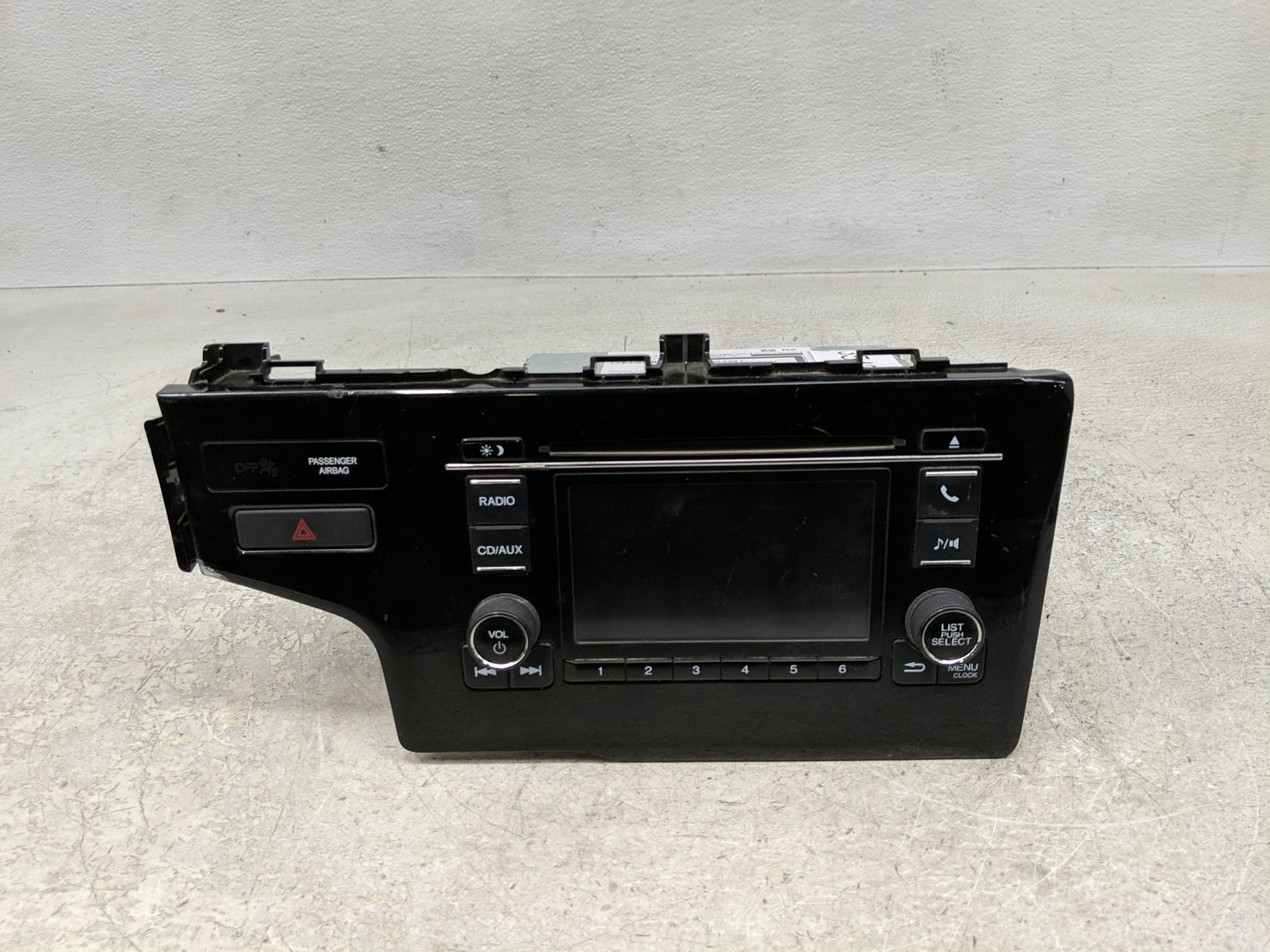 2015-2019 Honda Fit Radio AM FM Cd Player Receiver Replacement Fits Fits 2015 2016 2017 2018 2019 OEM Used Auto Parts - Oemu