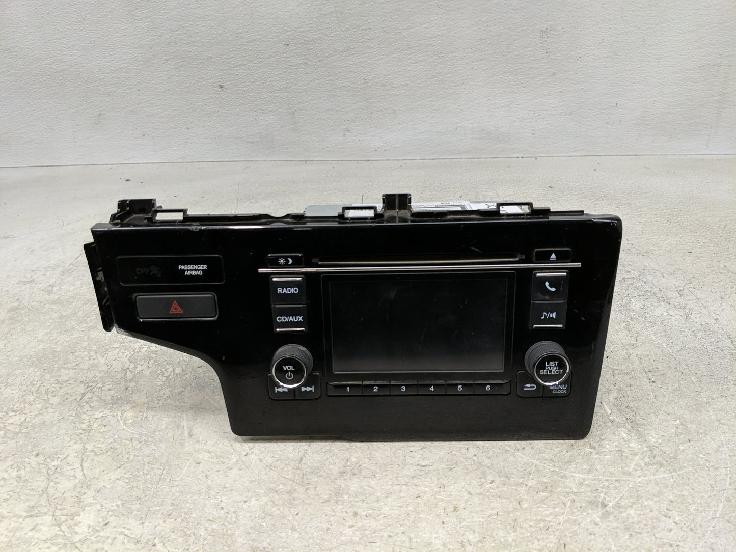 2015-2019 Honda Fit Radio AM FM Cd Player Receiver Replacement Fits Fits 2015 2016 2017 2018 2019 OEM Used Auto Parts - Oemu