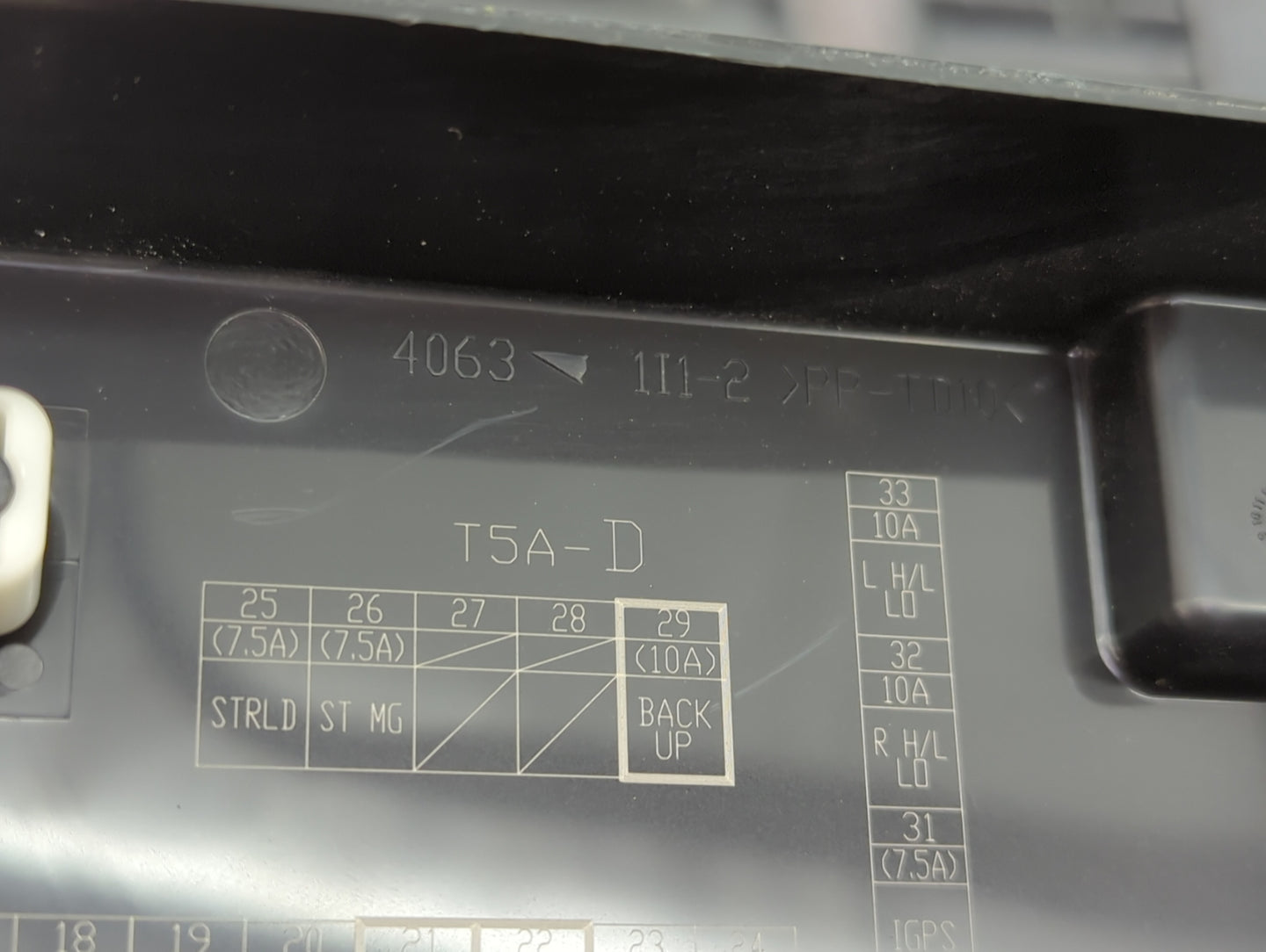 2016 Honda Fit Fusebox Fuse Box Panel Relay Module P/N:T5A-D Fits OEM Used Auto Parts - Oemusedautoparts1.com