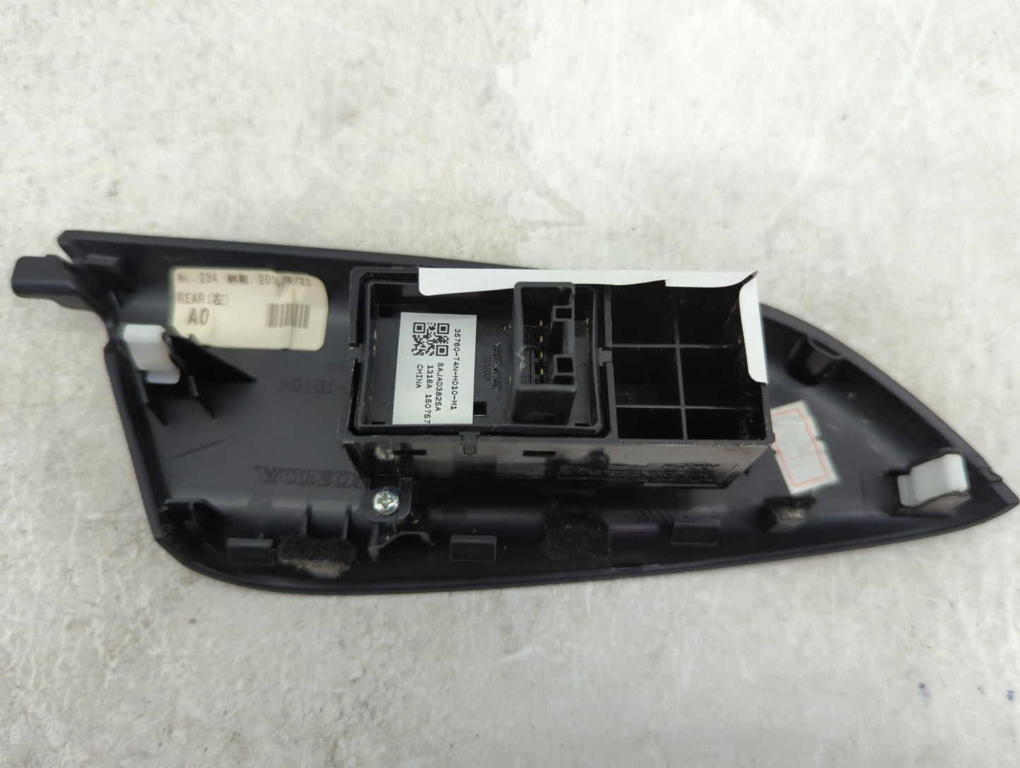 2016 Honda Fit Master Power Window Switch Replacement Driver Side Left P/N:35760-T4N-H010-M1 SAJAD3825A Fits OEM Used Auto P