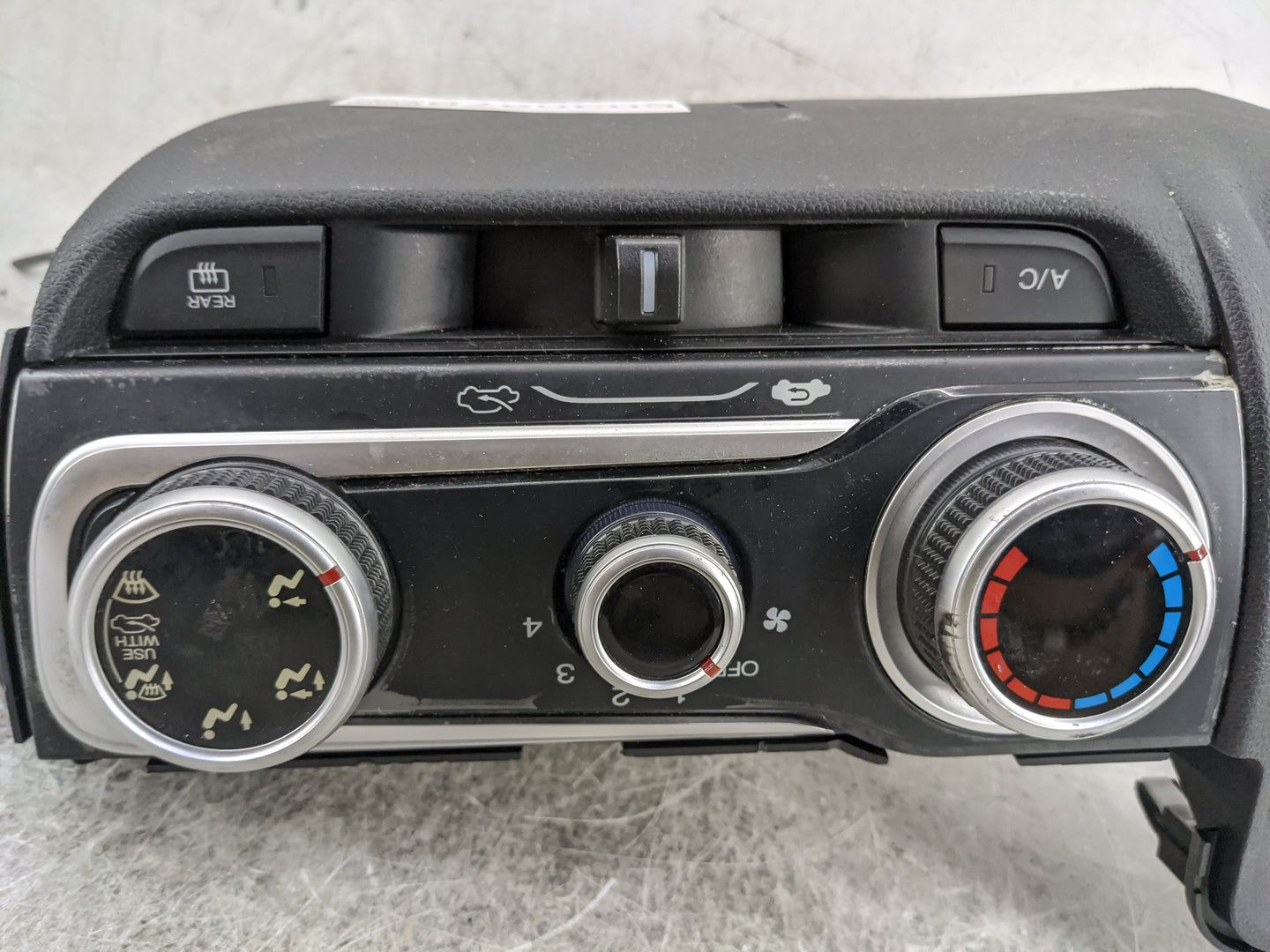 2015-2020 Honda Fit Climate Control Module Temperature AC/Heater Replacement Fits Fits 2015 2016 2017 2018 2019 2020 OEM Use