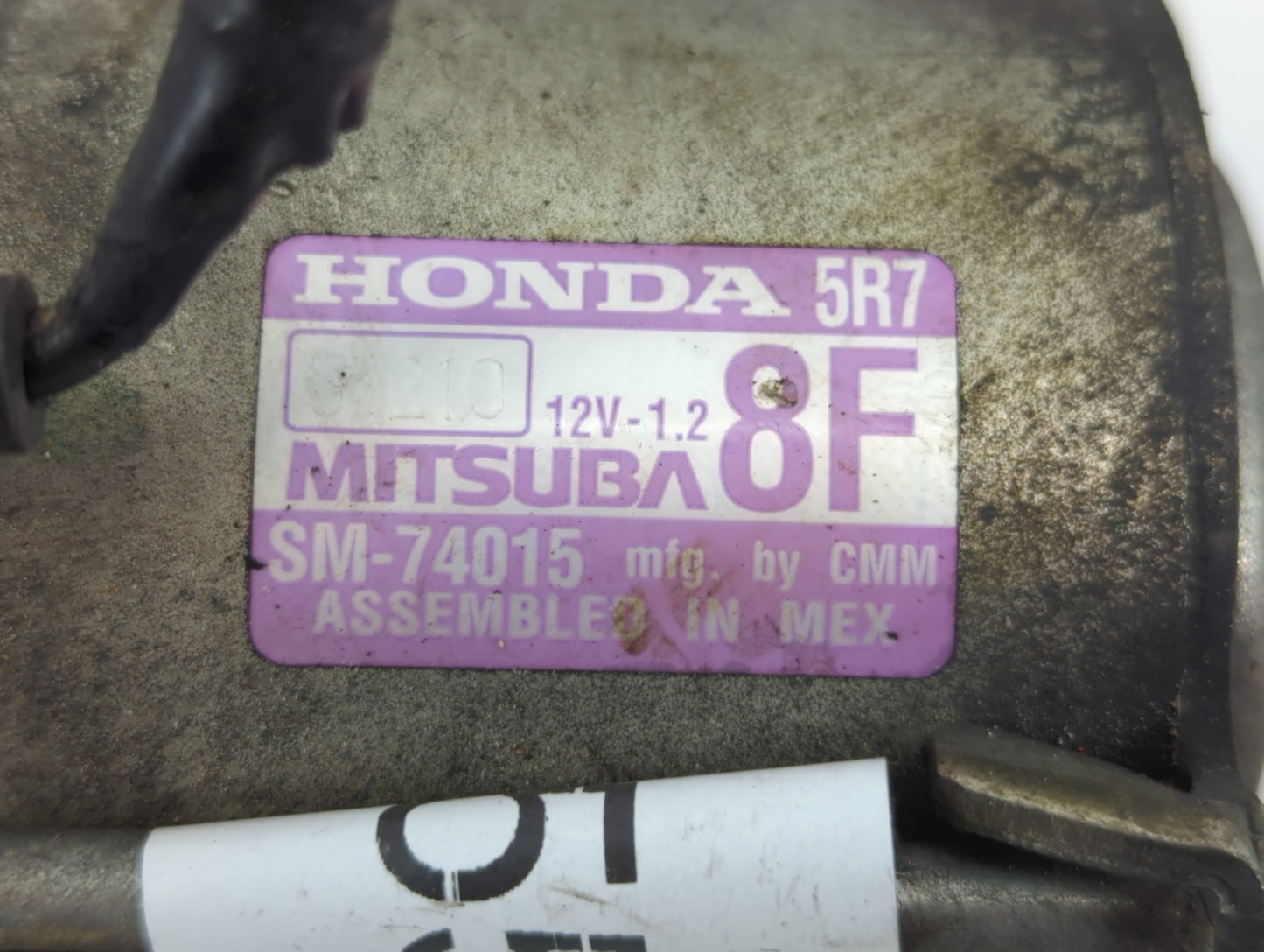 2015-2020 Honda Fit Car Starter Motor Solenoid OEM P/N:SM-74015 Fits Fits 2015 2016 2017 2018 2019 2020 OEM Used Auto Parts 
