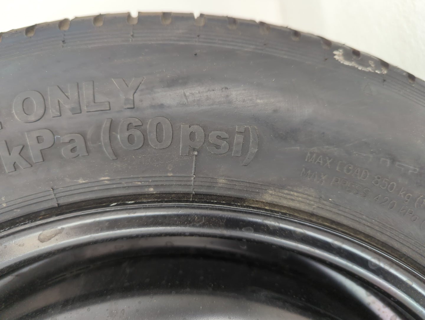 2016-2022 Honda Hr-v Spare Donut Tire Wheel Rim Oem - Oemusedautoparts1.com