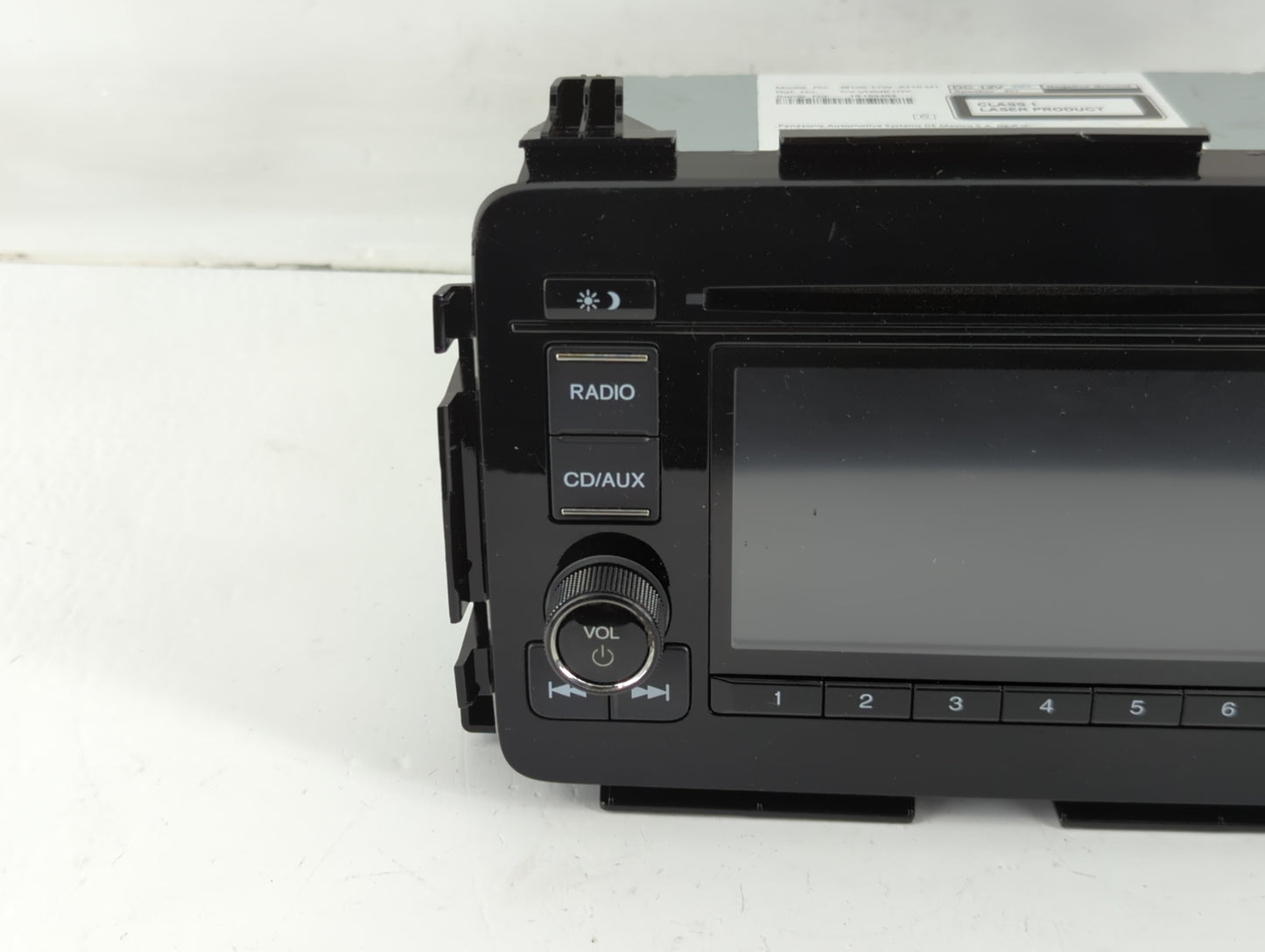 2016 Honda Hr-V Radio AM FM Cd Player Receiver Replacement P/N:39100-T7W-A710-M1 Fits OEM Used Auto Parts - Oemusedautoparts