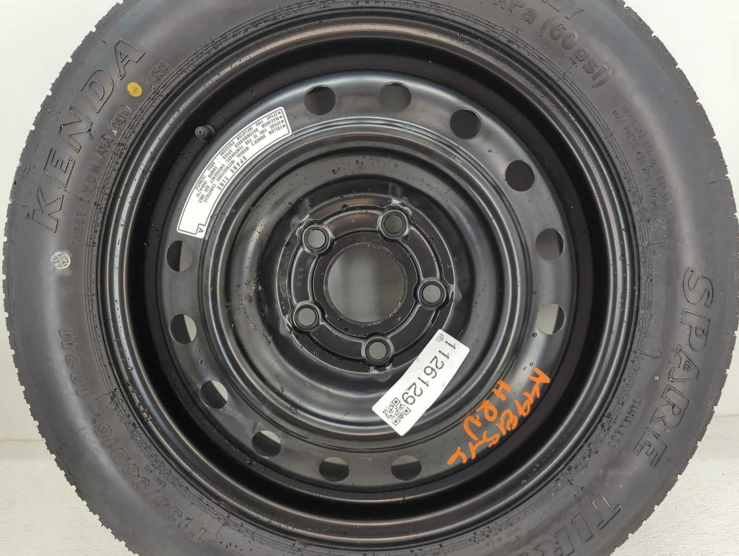 2016-2022 Honda Hr-v Spare Donut Tire Wheel Rim Oem - Oemusedautoparts1.com