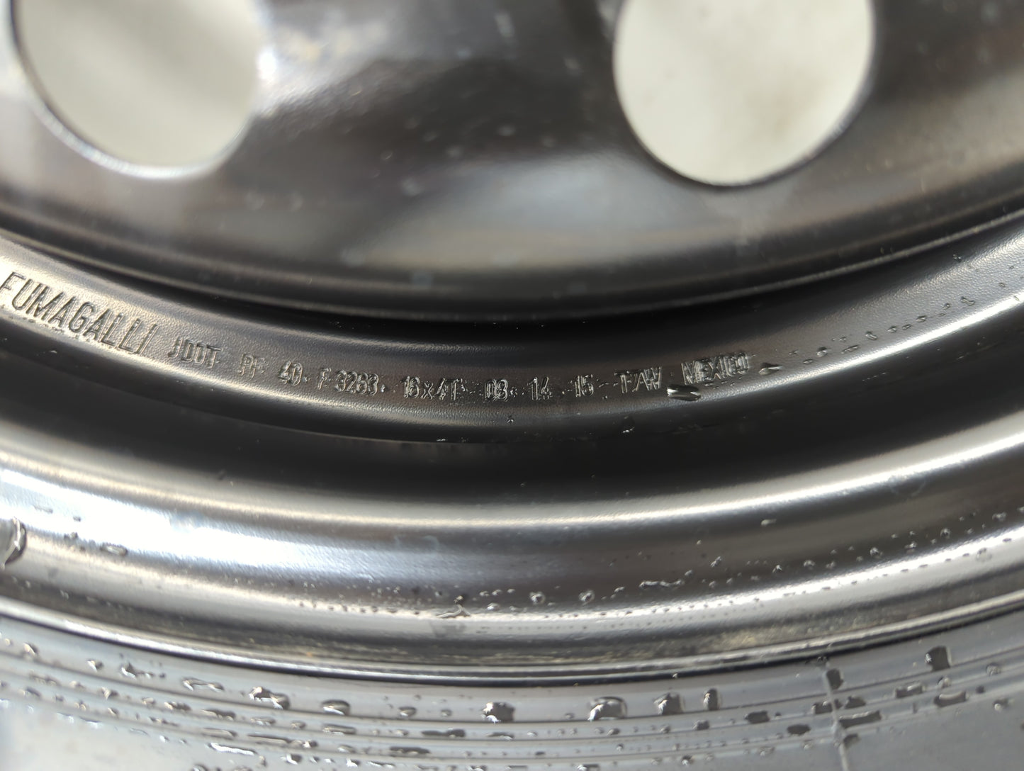 2016-2022 Honda Hr-v Spare Donut Tire Wheel Rim Oem - Oemusedautoparts1.com