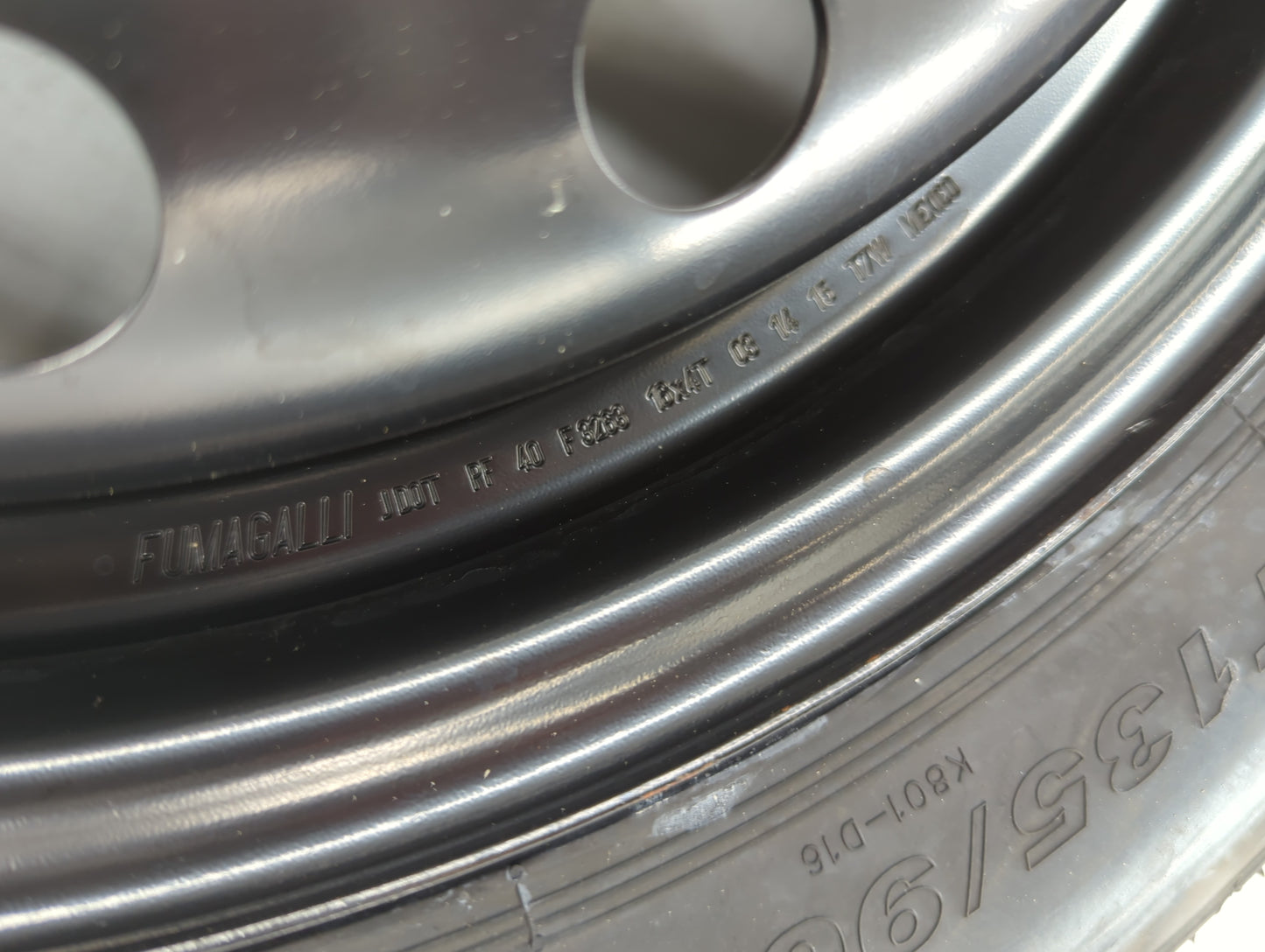 2016-2022 Honda Hr-v Spare Donut Tire Wheel Rim Oem - Oemusedautoparts1.com