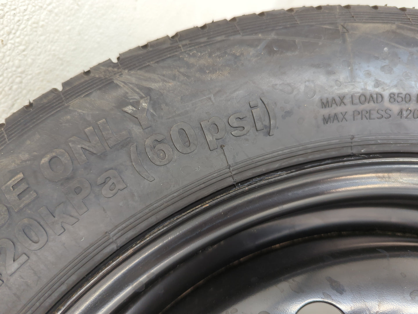 2016-2022 Honda Hr-v Spare Donut Tire Wheel Rim Oem - Oemusedautoparts1.com