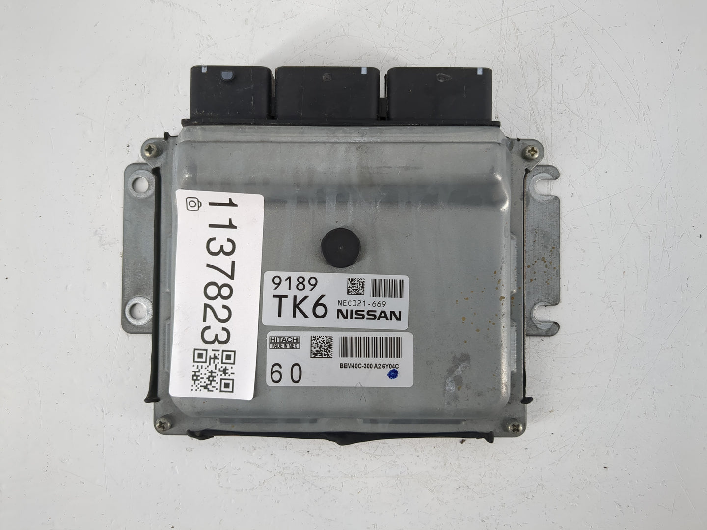 2016 Honda Hr-V PCM Engine Control Computer ECU ECM PCU OEM P/N:NEC021-669 Fits OEM Used Auto Parts - Oemusedautoparts1.com