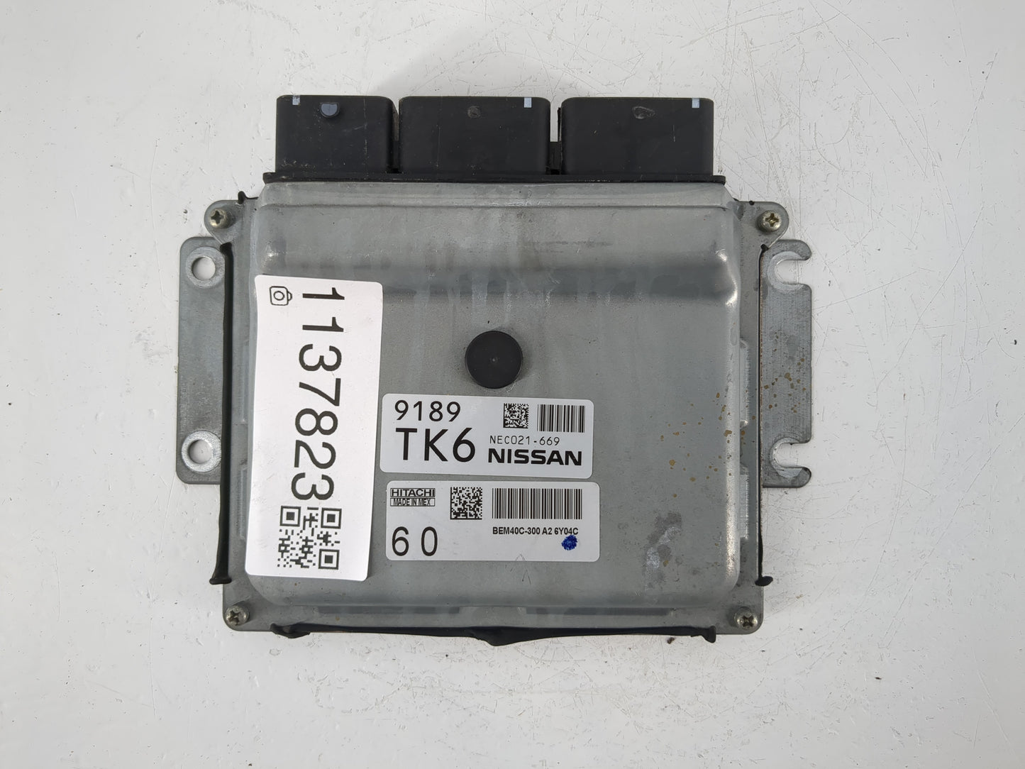 2016 Honda Hr-V PCM Engine Control Computer ECU ECM PCU OEM P/N:NEC021-669 Fits OEM Used Auto Parts - Oemusedautoparts1.com