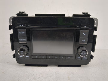 2016 Honda Hr-V Radio AM FM Cd Player Receiver Replacement P/N:39100-T7W-A710-M1 Fits OEM Used Auto Parts - Oemusedautoparts