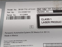 2016 Honda Hr-V Radio AM FM Cd Player Receiver Replacement P/N:39100-T7W-A710-M1 Fits OEM Used Auto Parts - Oemusedautoparts