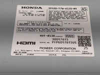 2016 Honda Hr-V Radio AM FM Cd Player Receiver Replacement P/N:39100-T7W-A520-M1 Fits OEM Used Auto Parts - Oemusedautoparts