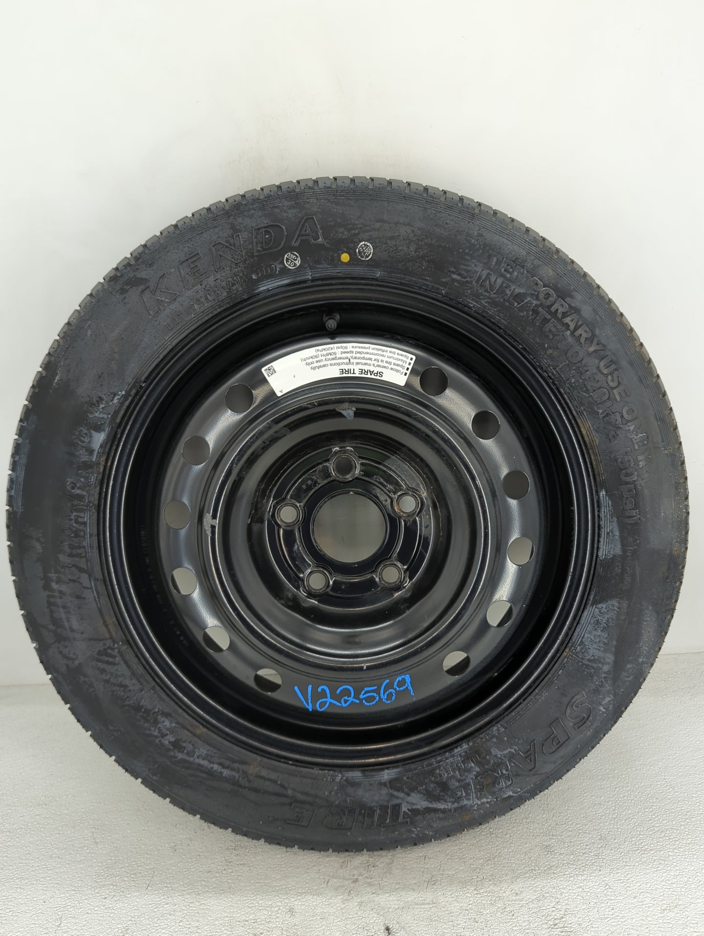 2016-2022 Honda Hr-v Spare Donut Tire Wheel Rim Oem - Oemusedautoparts1.com
